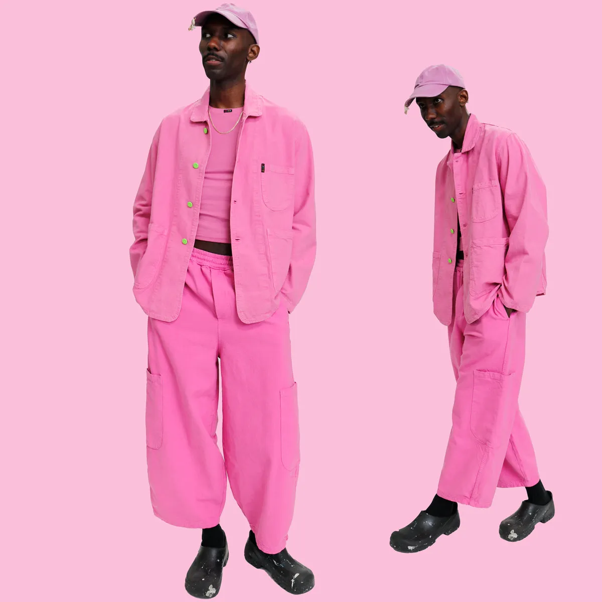 Donut Box Pink Forager Coat sold by MEALS product image thumbnail 2