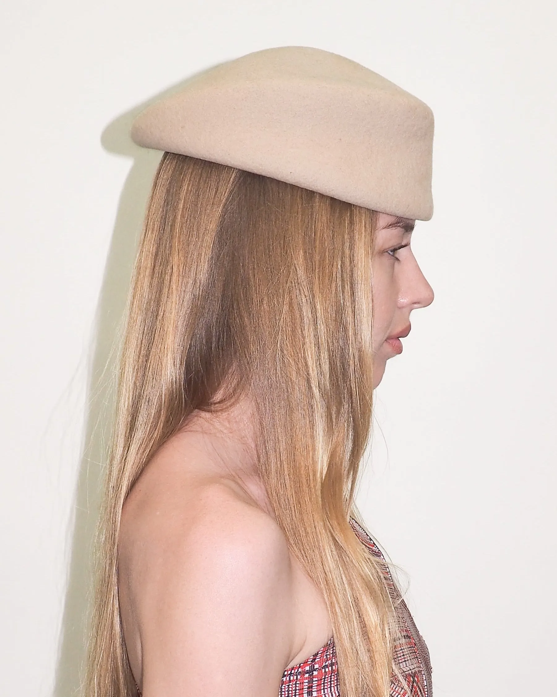 Sazy Hat in Camel Wool sold by CLYDE product image thumbnail 4
