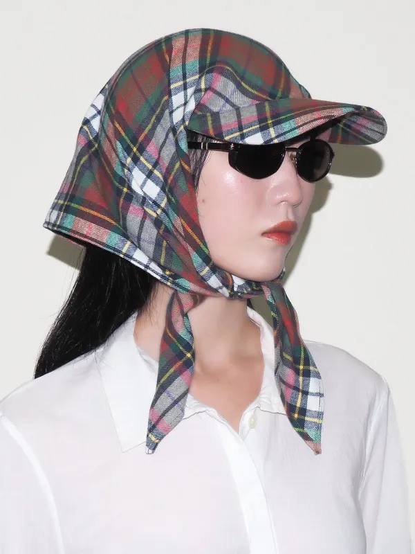Brim Scarf in Trad Plaid Flannel sold by CLYDE