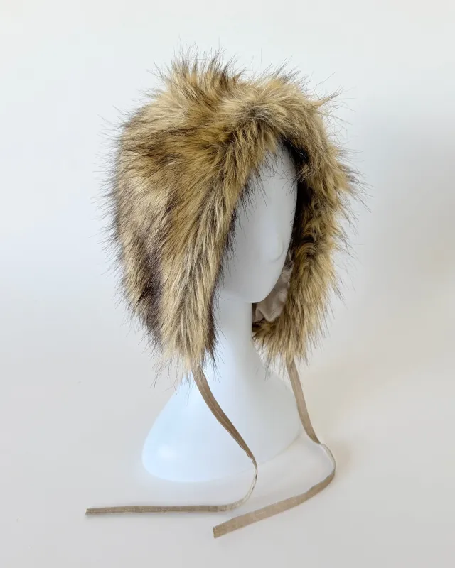 Creature Hat in Tan Fox made by CLYDE