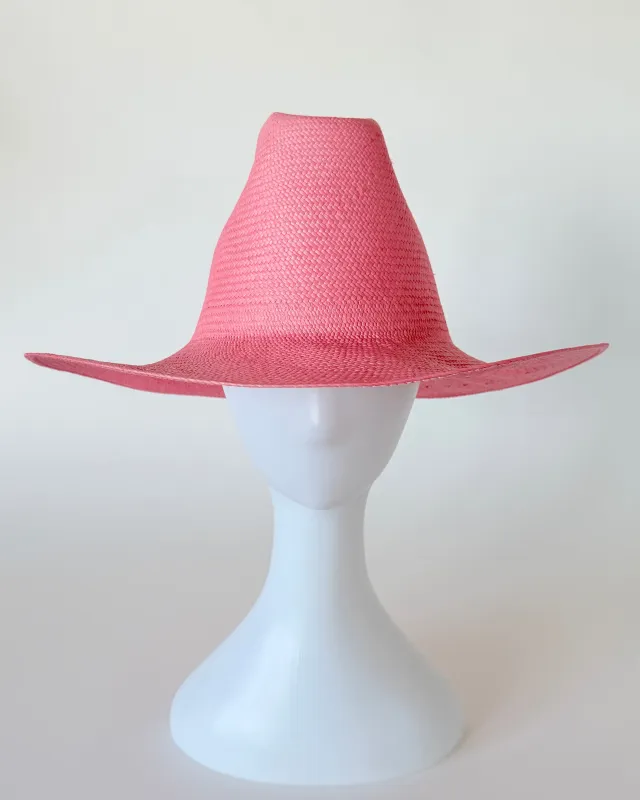 Cowboy Hat in Pink made by CLYDE