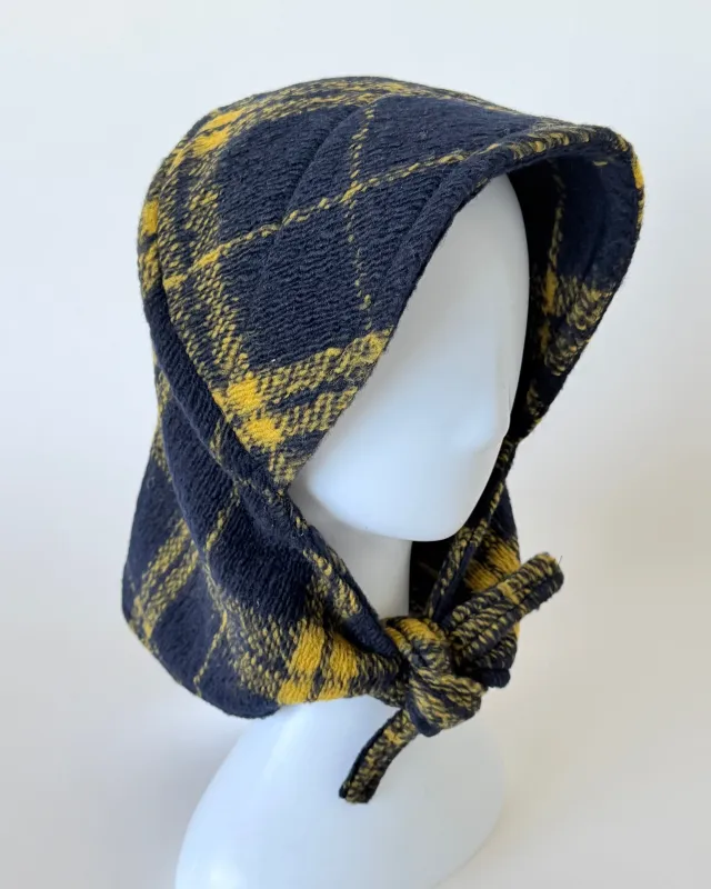 Bonnet Blue & Yellow made by CLYDE