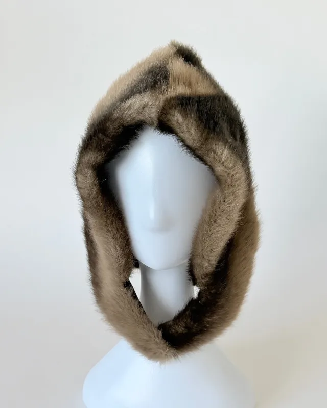 Sno Hood in Faux Lynx made by CLYDE