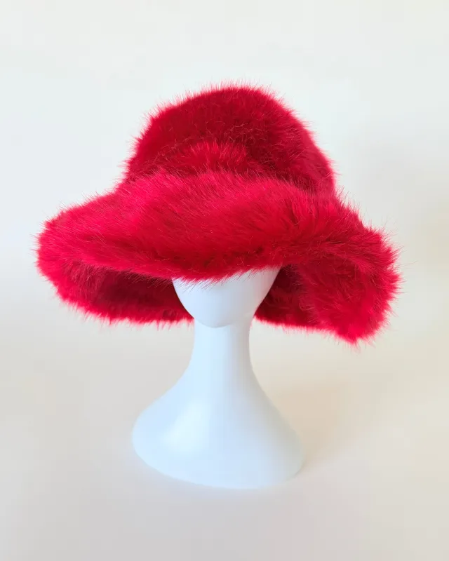 Sierra Hat in Red Fox made by CLYDE