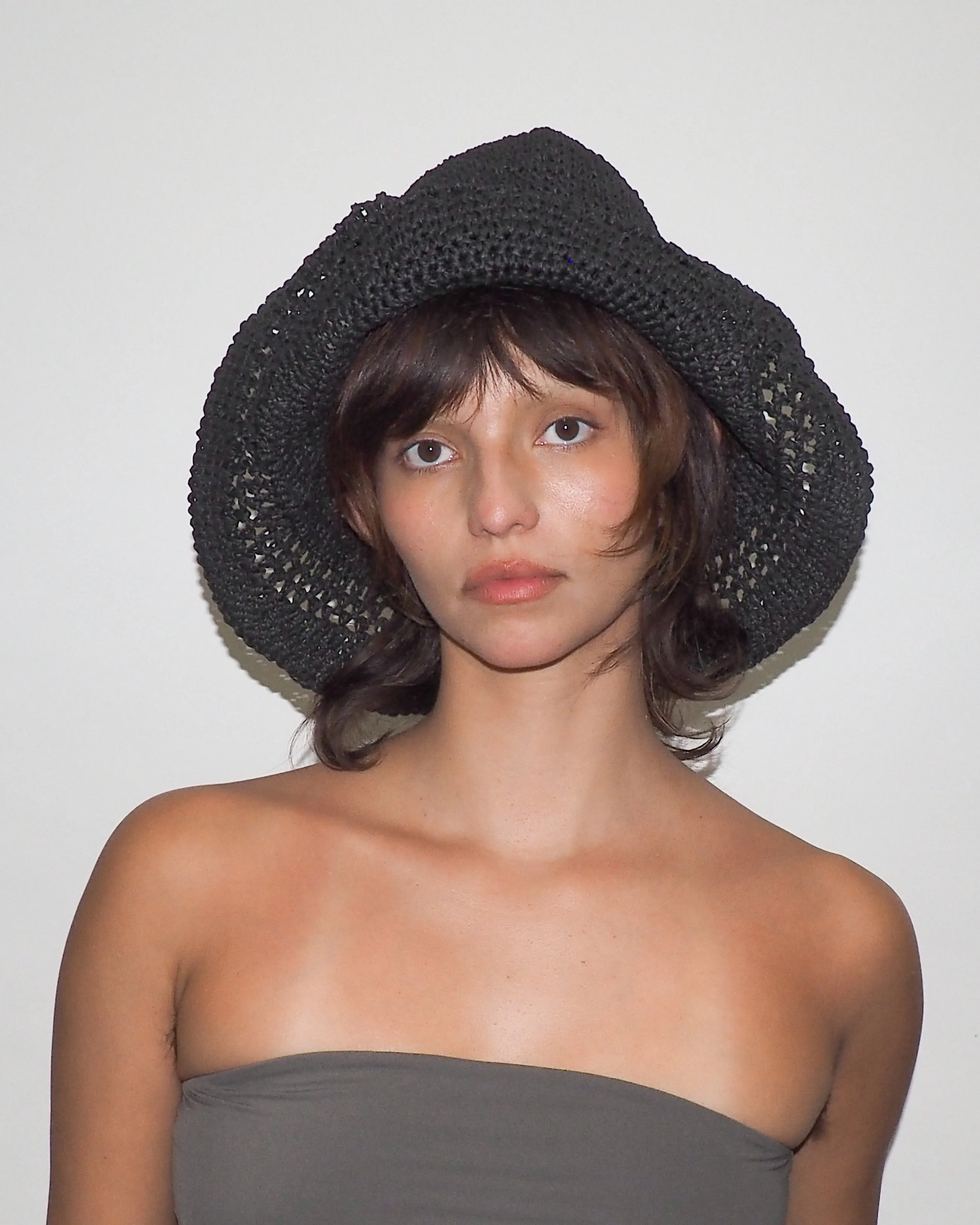 Utopia Hat in Black Seagrass sold by CLYDE product image thumbnail 5