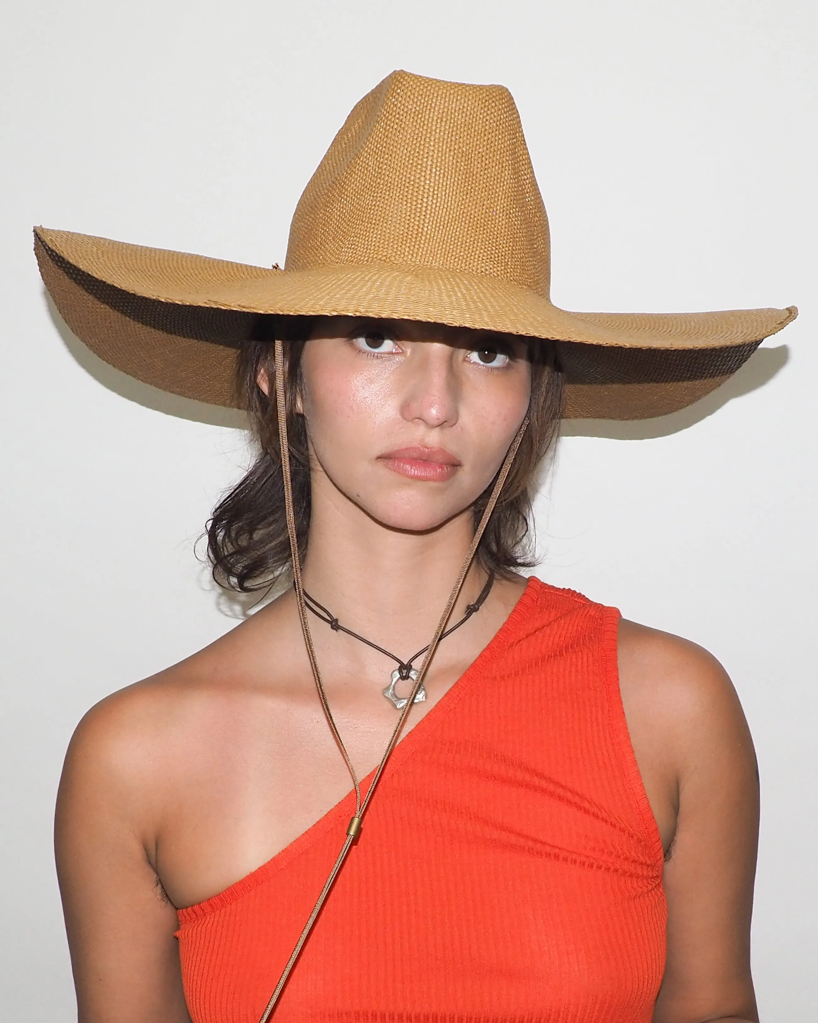 Ange Hat in Tiger Eye sold by CLYDE product image thumbnail 2