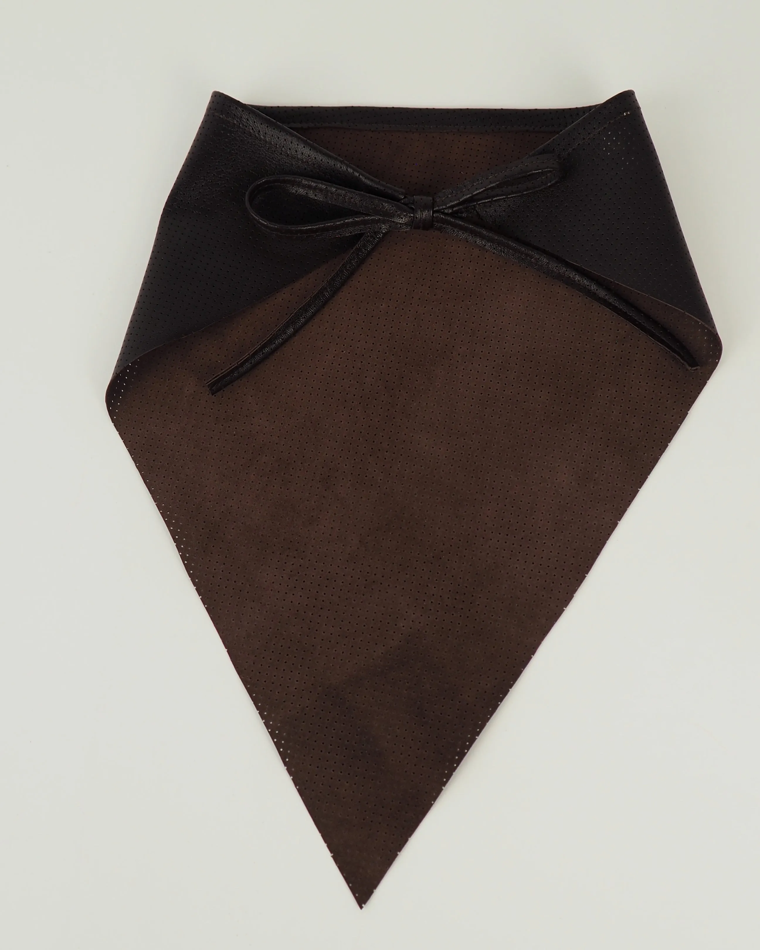 Vita Scarf in Espresso Periorated sold by CLYDE product image thumbnail 4