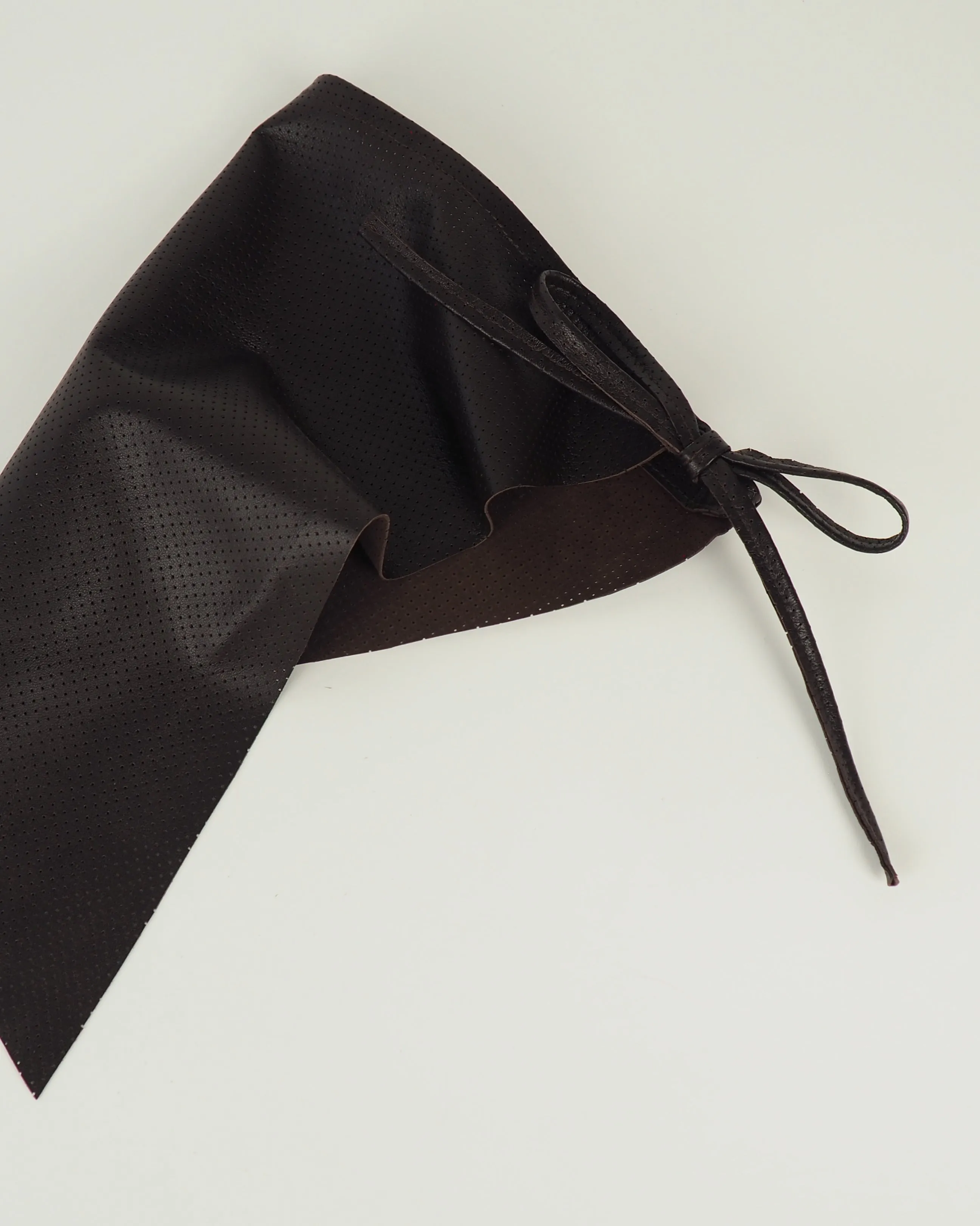Vita Scarf in Espresso Periorated sold by CLYDE product image thumbnail 5