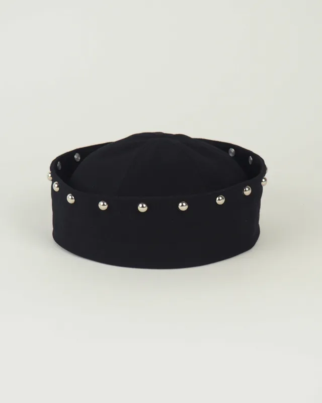 KkCo x CLYDE Rivet Sailor Hat in Onyx made by CLYDE