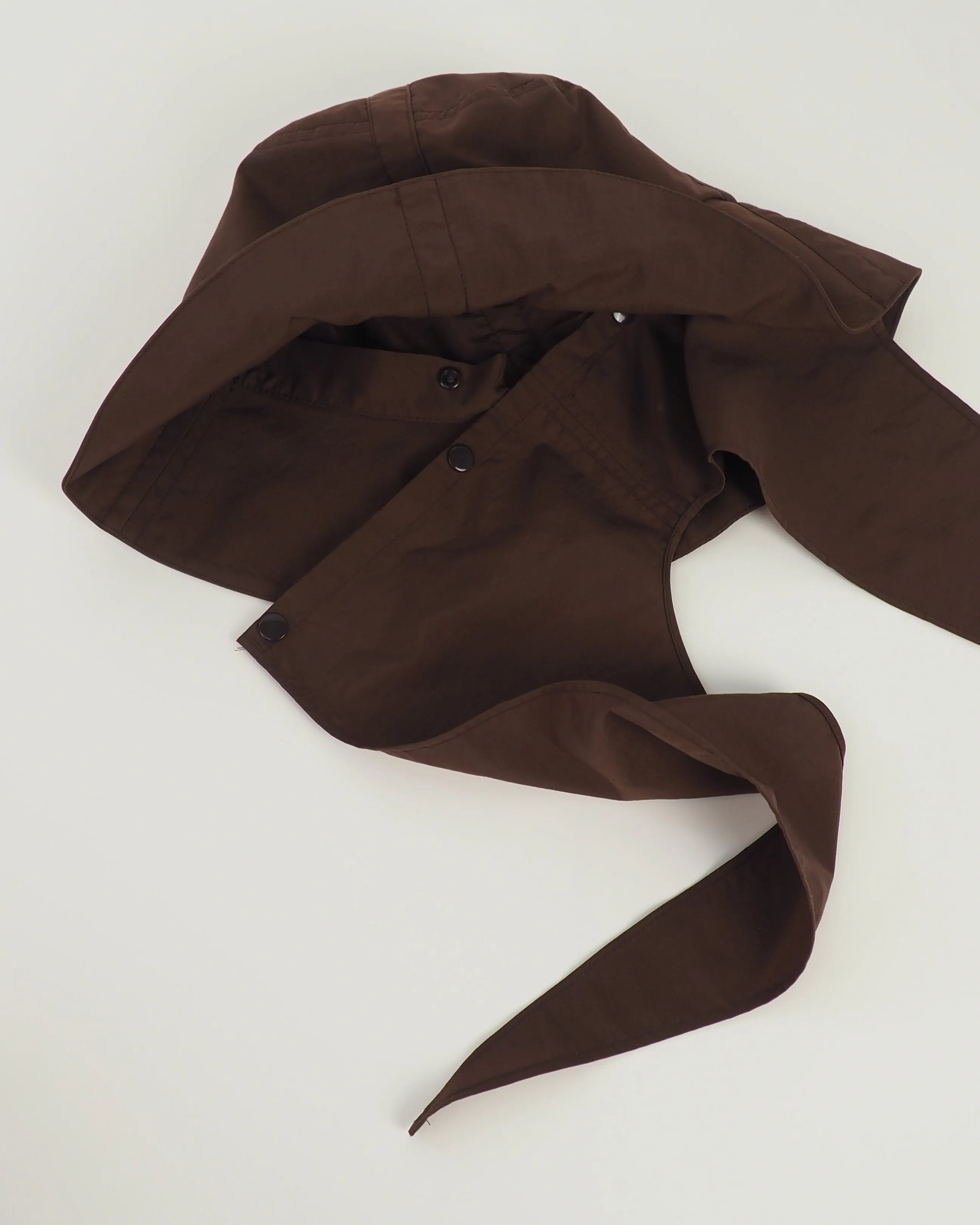 Swim Bucket in Brown Nylon sold by CLYDE product image thumbnail 4