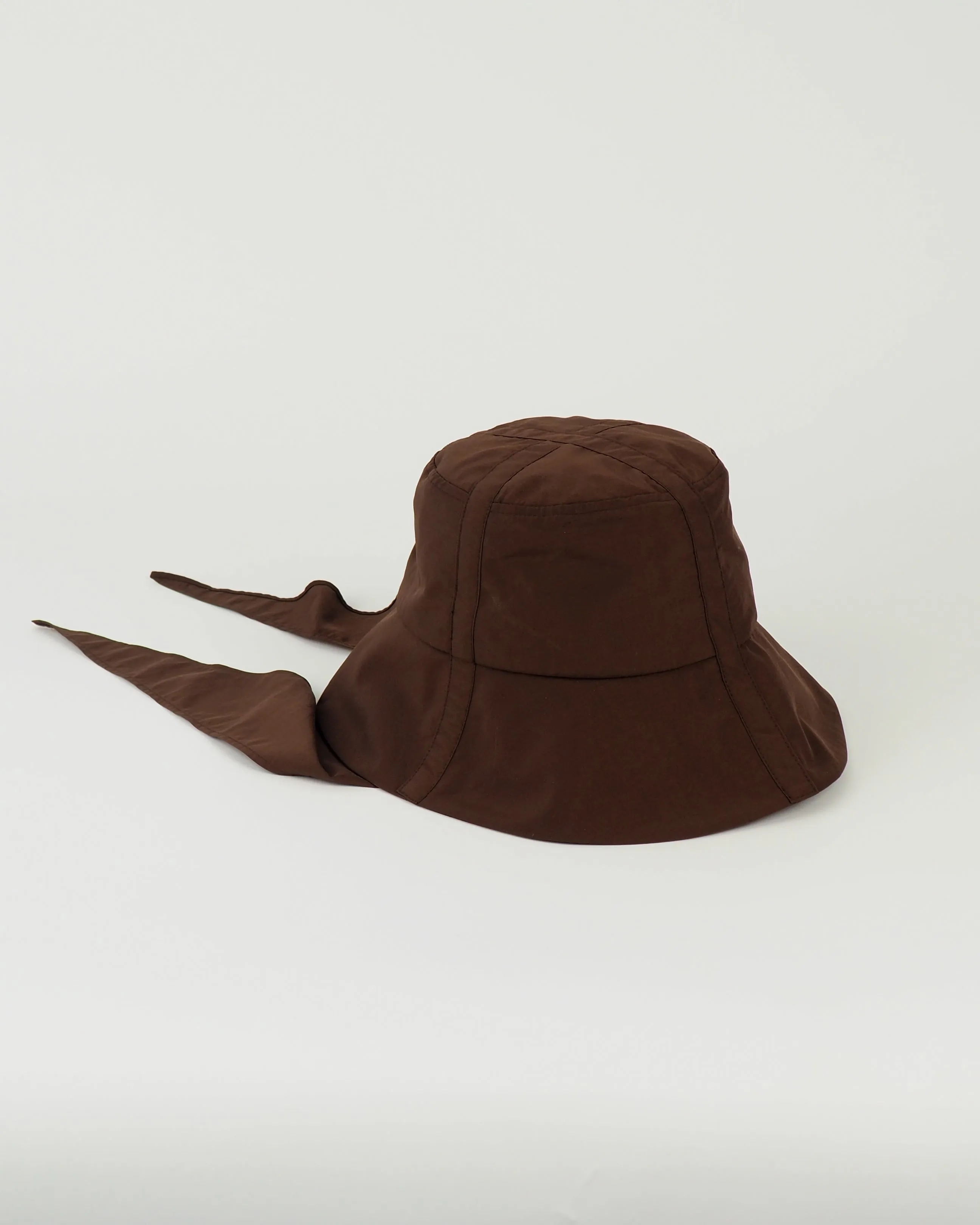 Swim Bucket in Brown Nylon sold by CLYDE