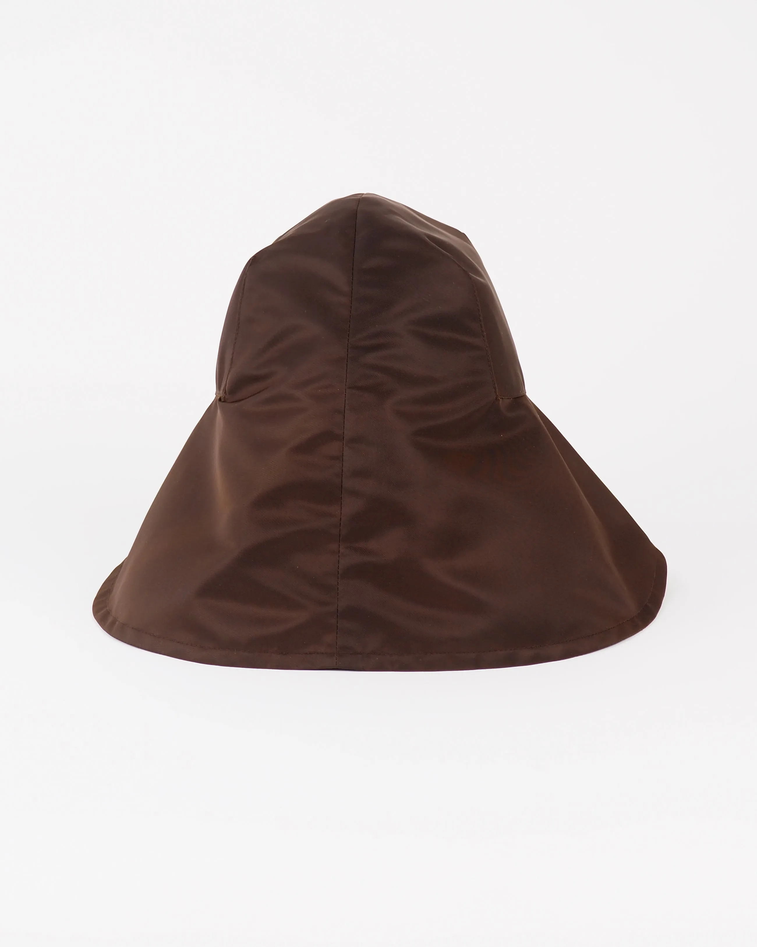 Iona Hat in Espresso Flight Satin sold by CLYDE product image thumbnail 2