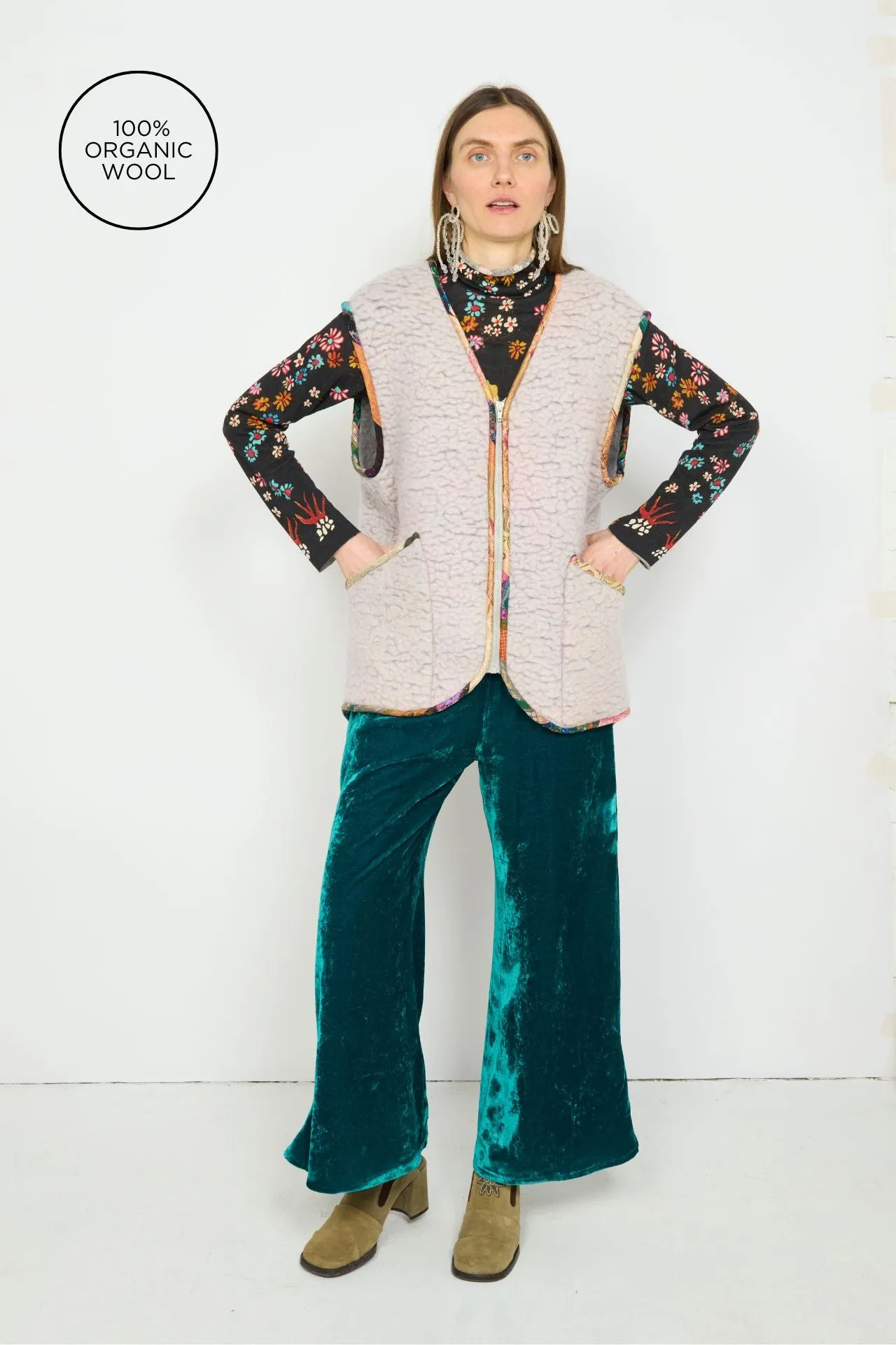 Sheep Wool Vest sold by ANNTIAN