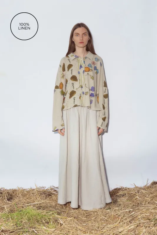 Linen Skirt made by ANNTIAN