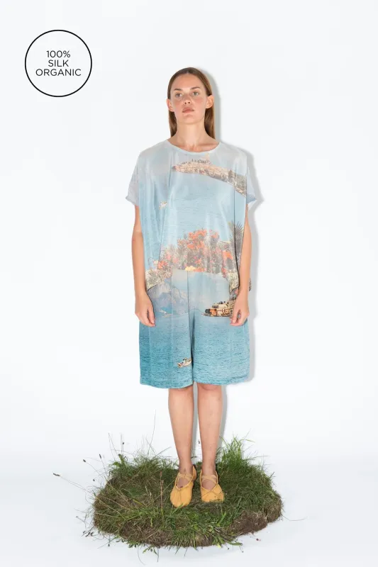 Silk Ponchotop sold by ANNTIAN