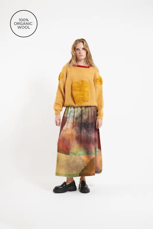 Hand Knit Sweater sold by ANNTIAN