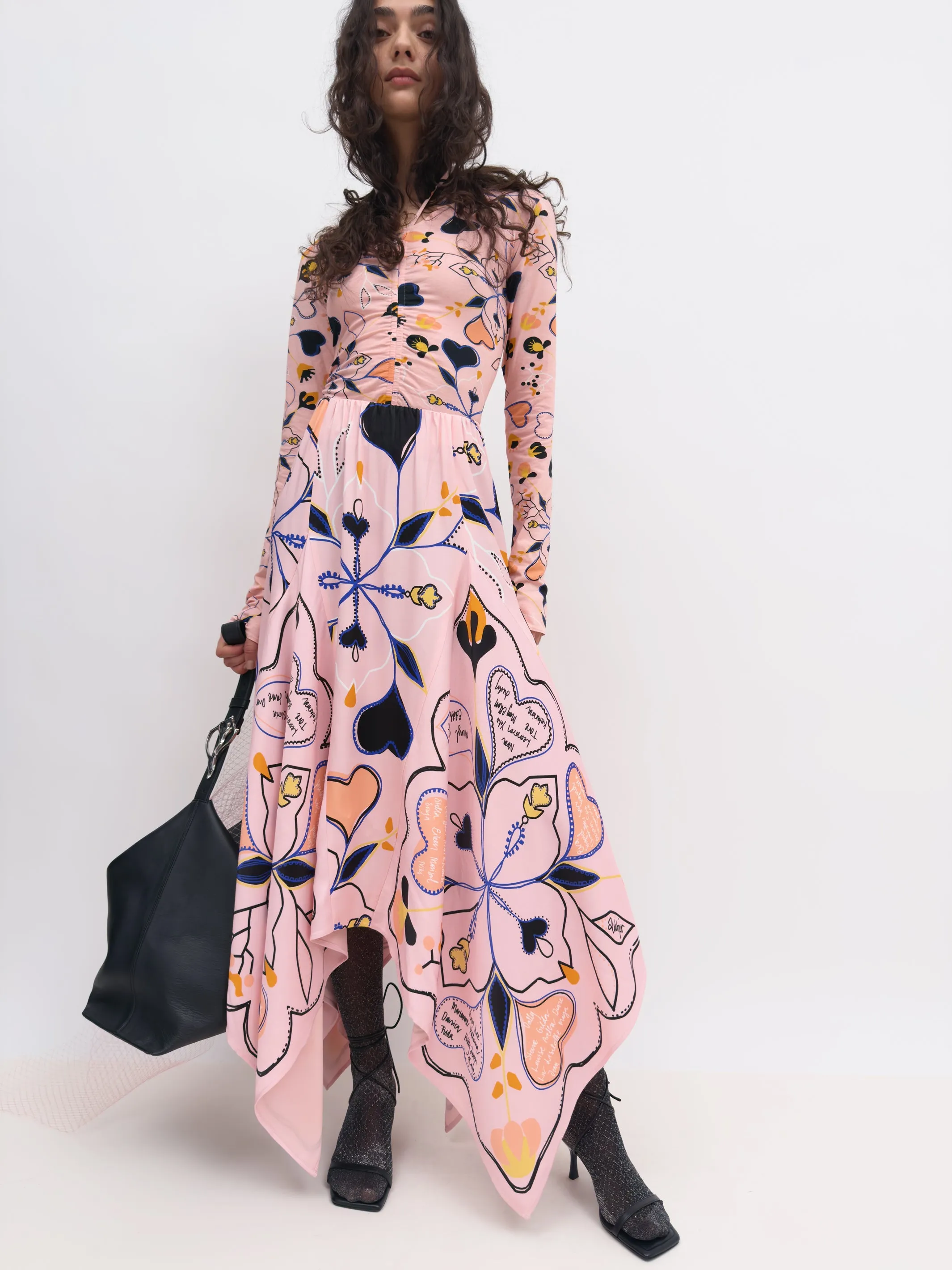 The Edith skirt with scarf insert flounces sold by Rodebjer product image thumbnail 2