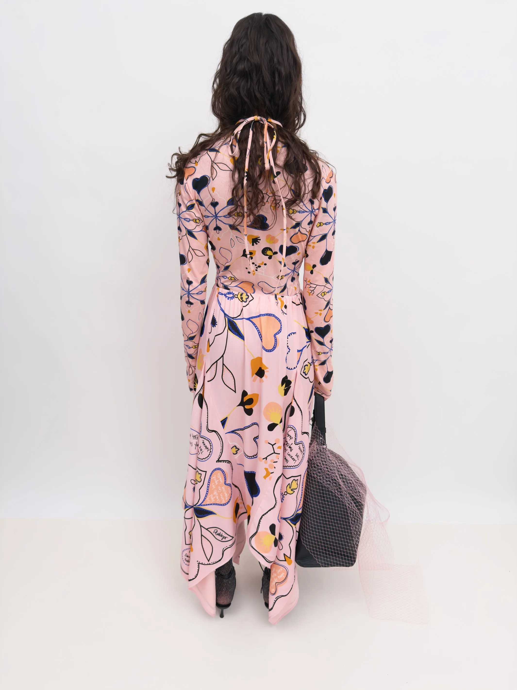 The Edith skirt with scarf insert flounces sold by Rodebjer product image thumbnail 5