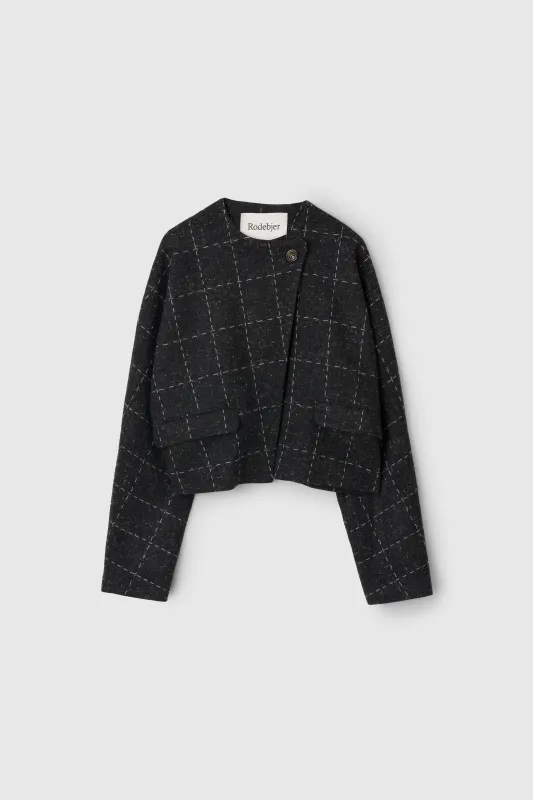 Zola check blazer sold by Rodebjer