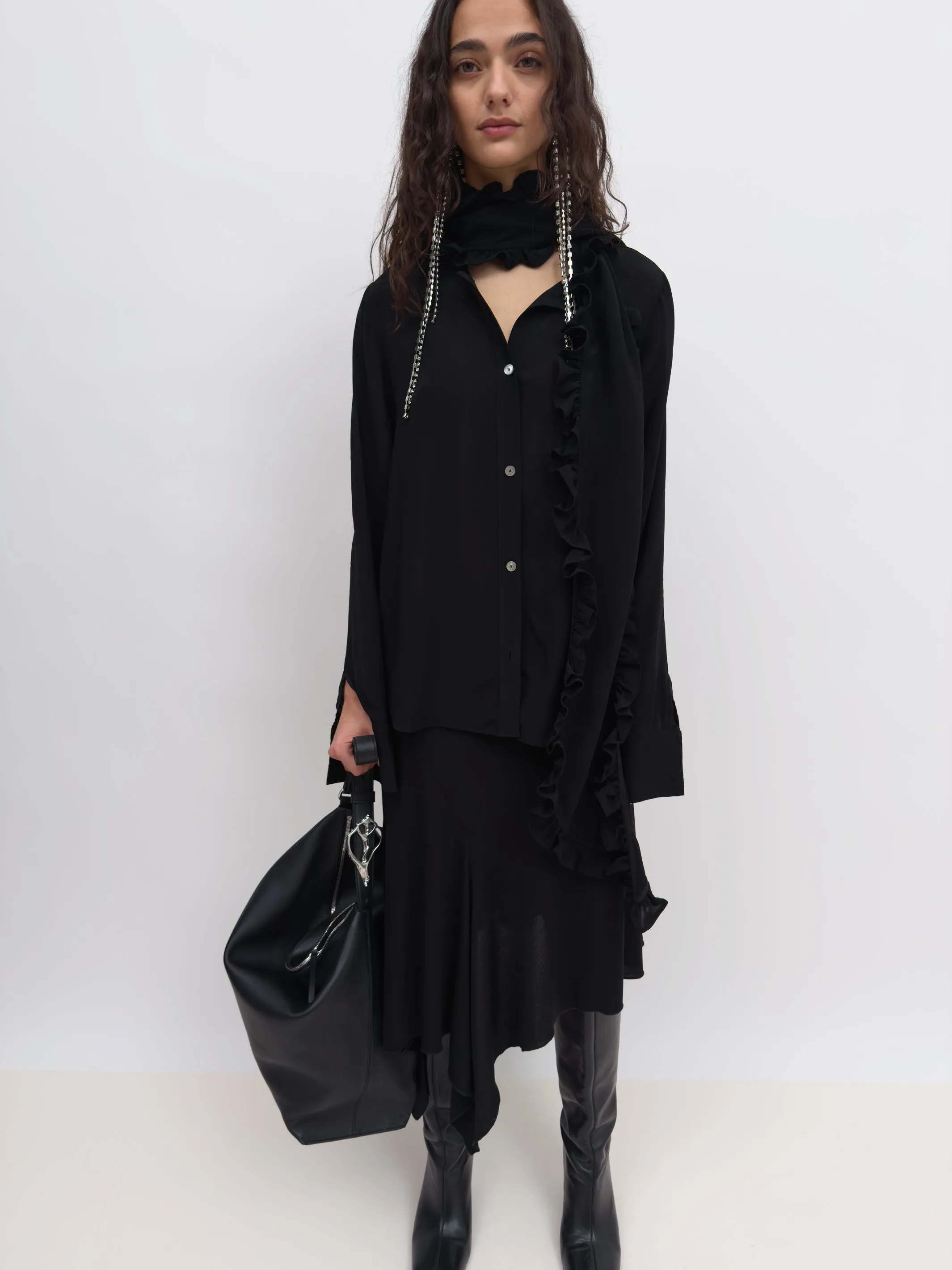 The Meryl bow tie blouse sold by Rodebjer product image thumbnail 2