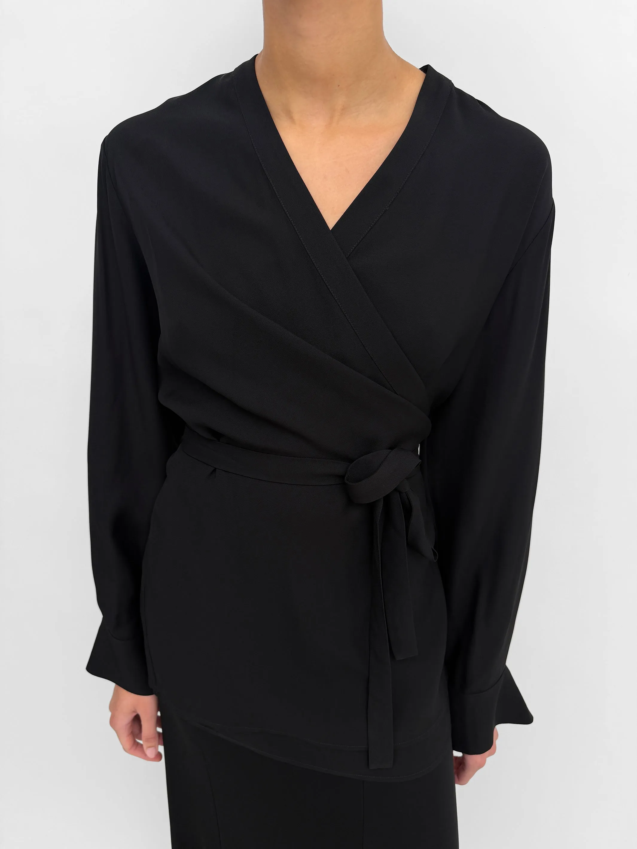 The Palmer wrap blouse sold by Rodebjer product image thumbnail 2