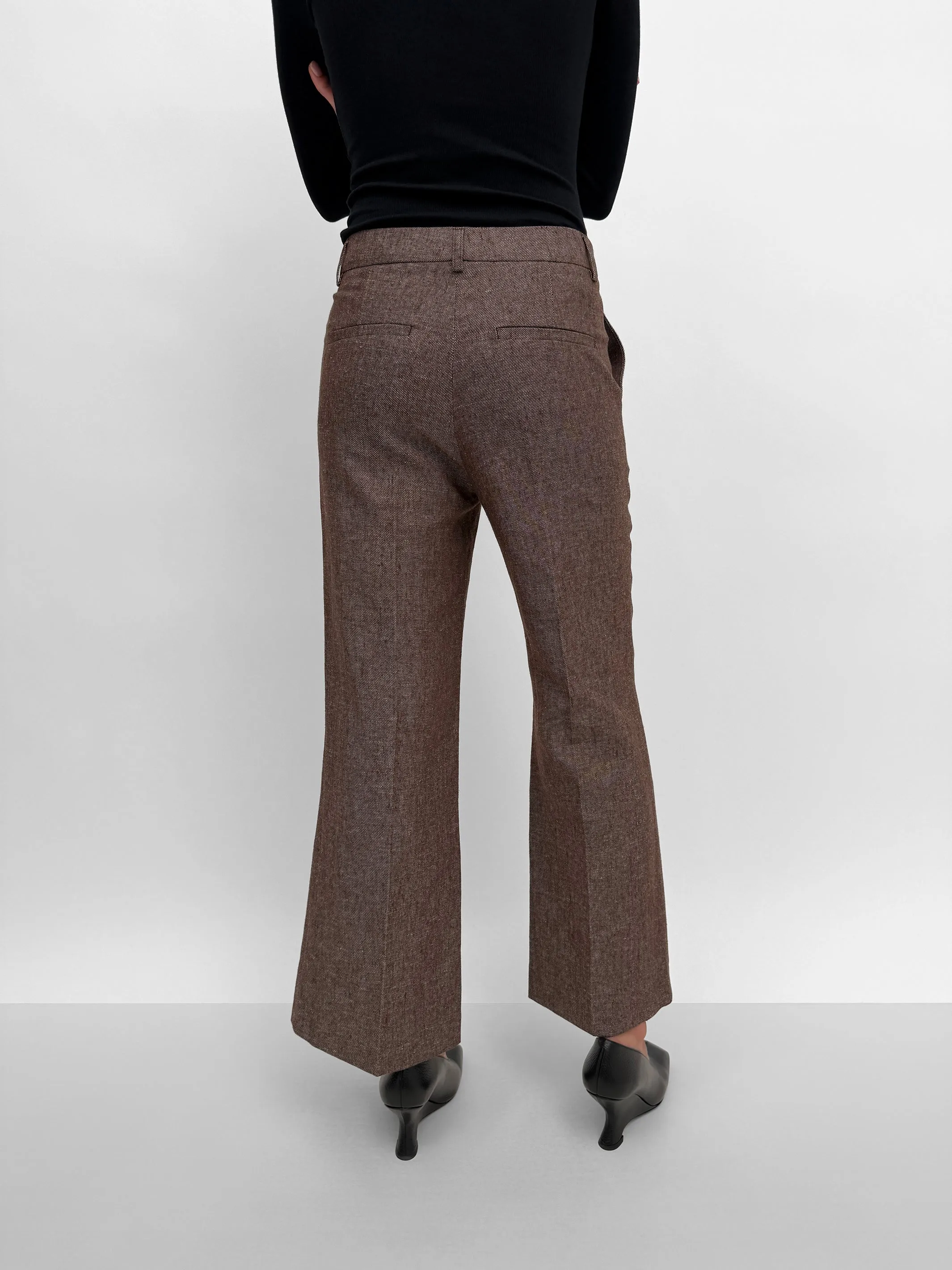 The Femi tailored linen twill pant sold by Rodebjer product image thumbnail 3