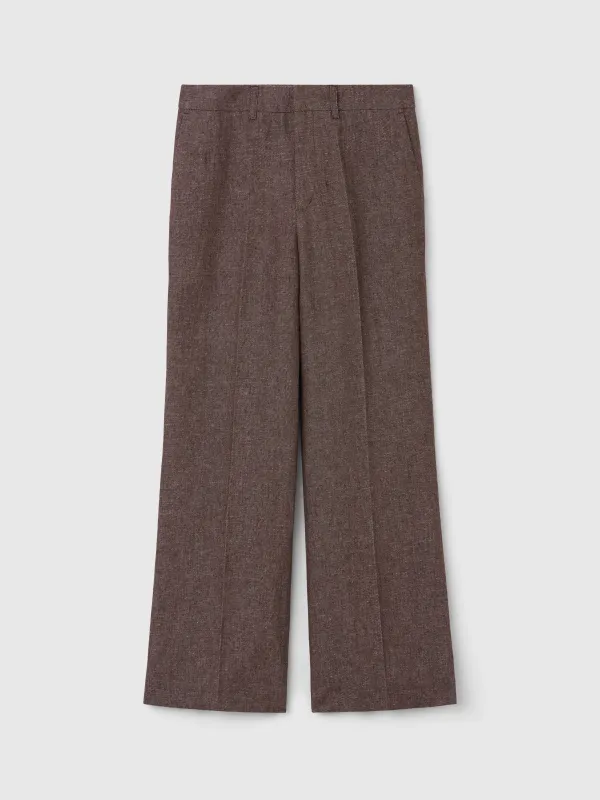 The Femi tailored linen twill pant made by Rodebjer