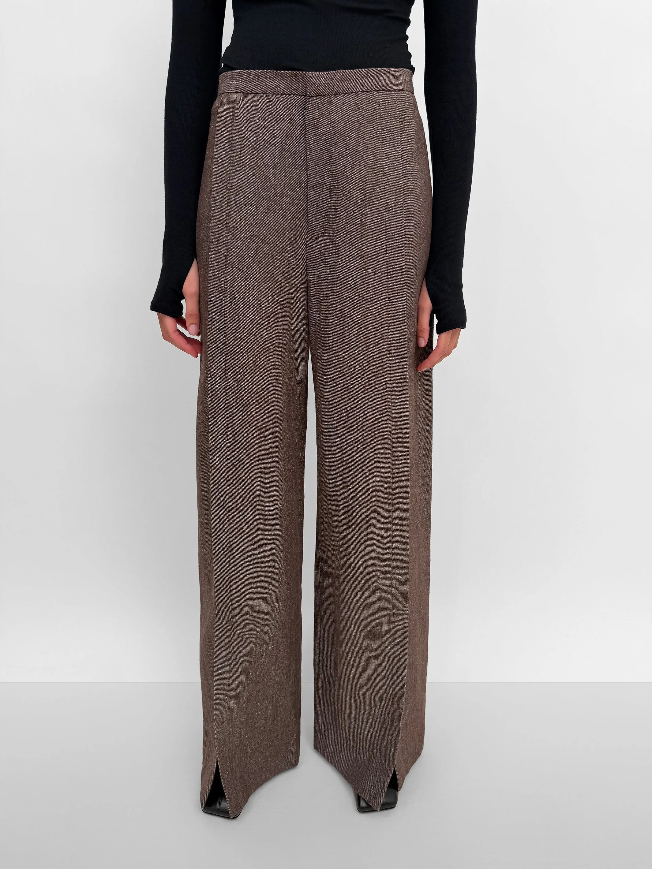 The Rubin lino twill pant sold by Rodebjer product image thumbnail 2