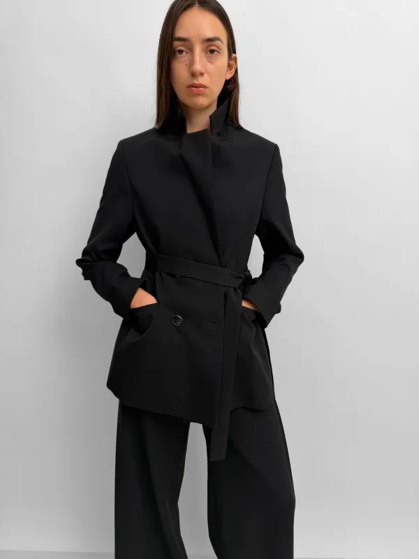 The Lucida belted blazer made by Rodebjer
