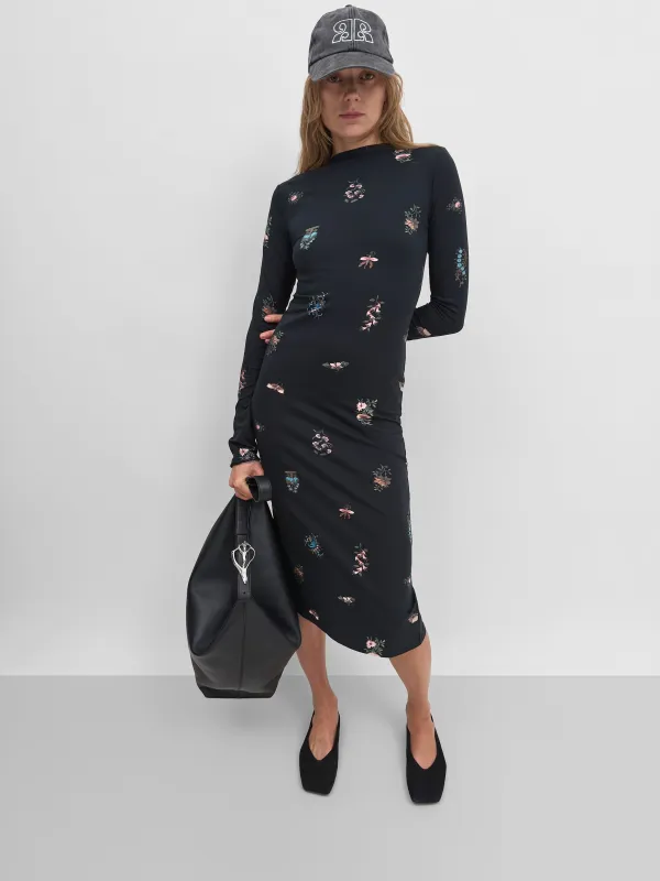 The Karlai long sleeve dance dress in Duchess made by Rodebjer