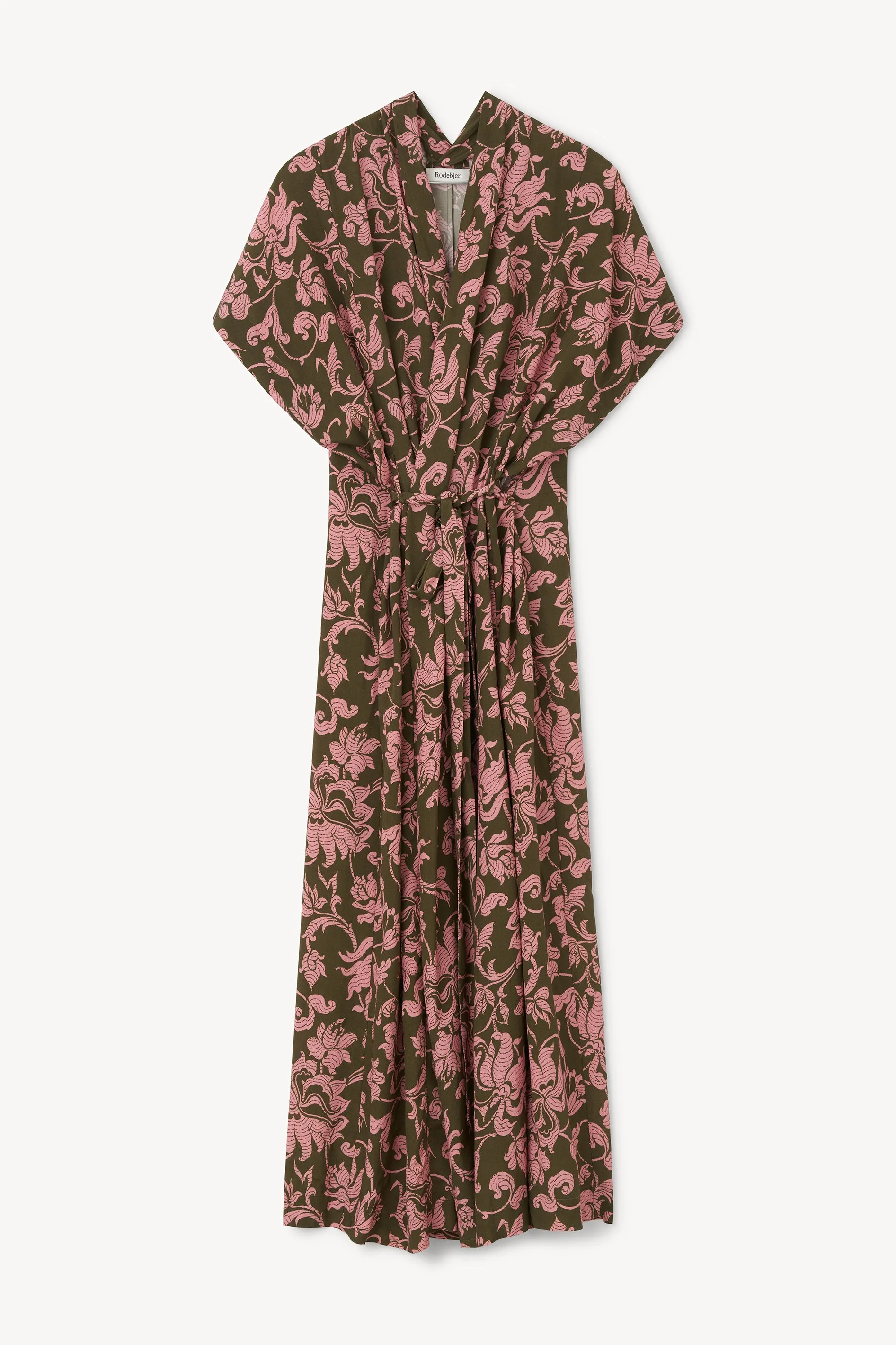 The Olympia wrap caftan dress in French Lily sold by Rodebjer product image thumbnail 2