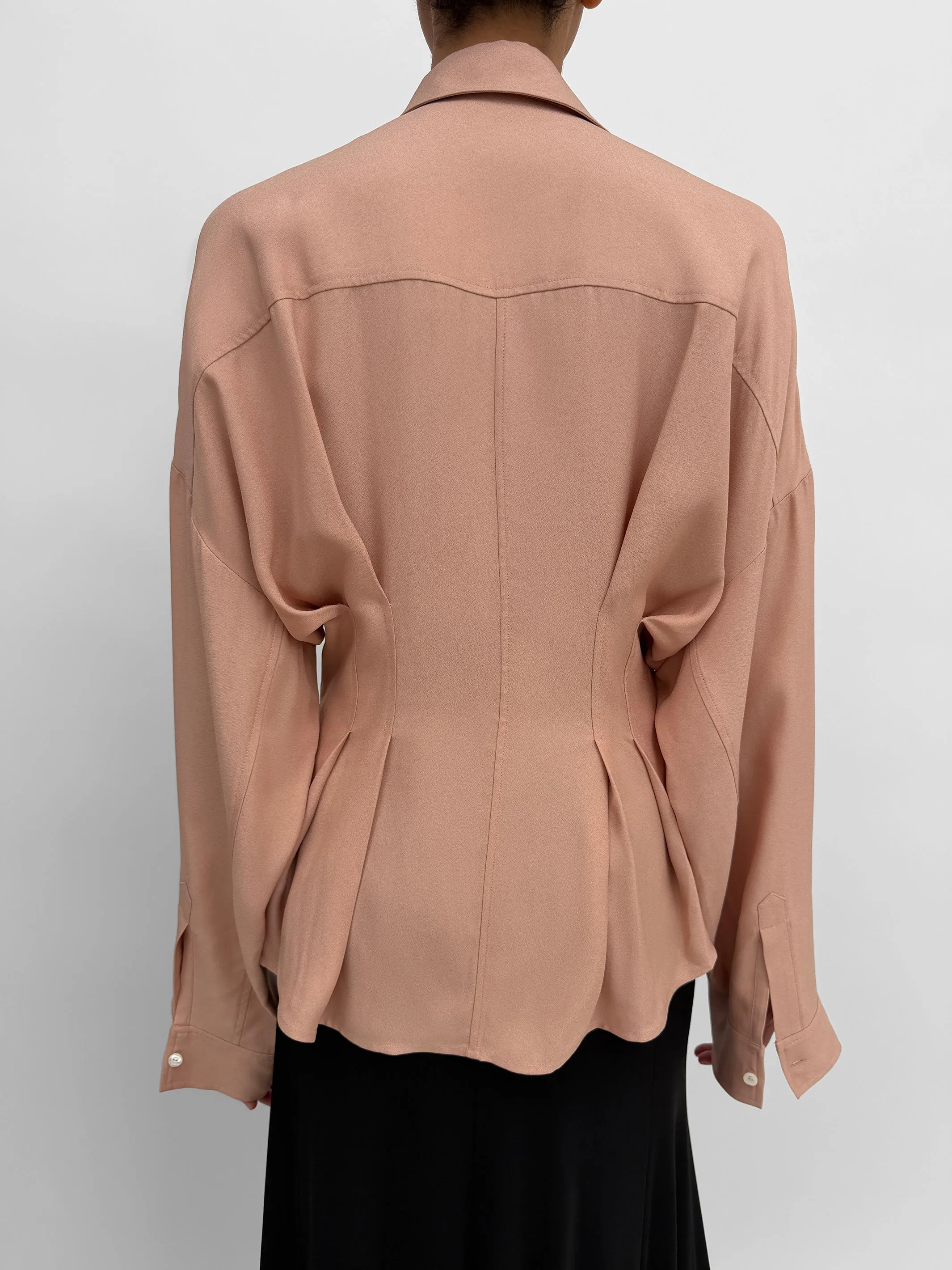 The Apollo cinched shirt sold by Rodebjer product image thumbnail 3