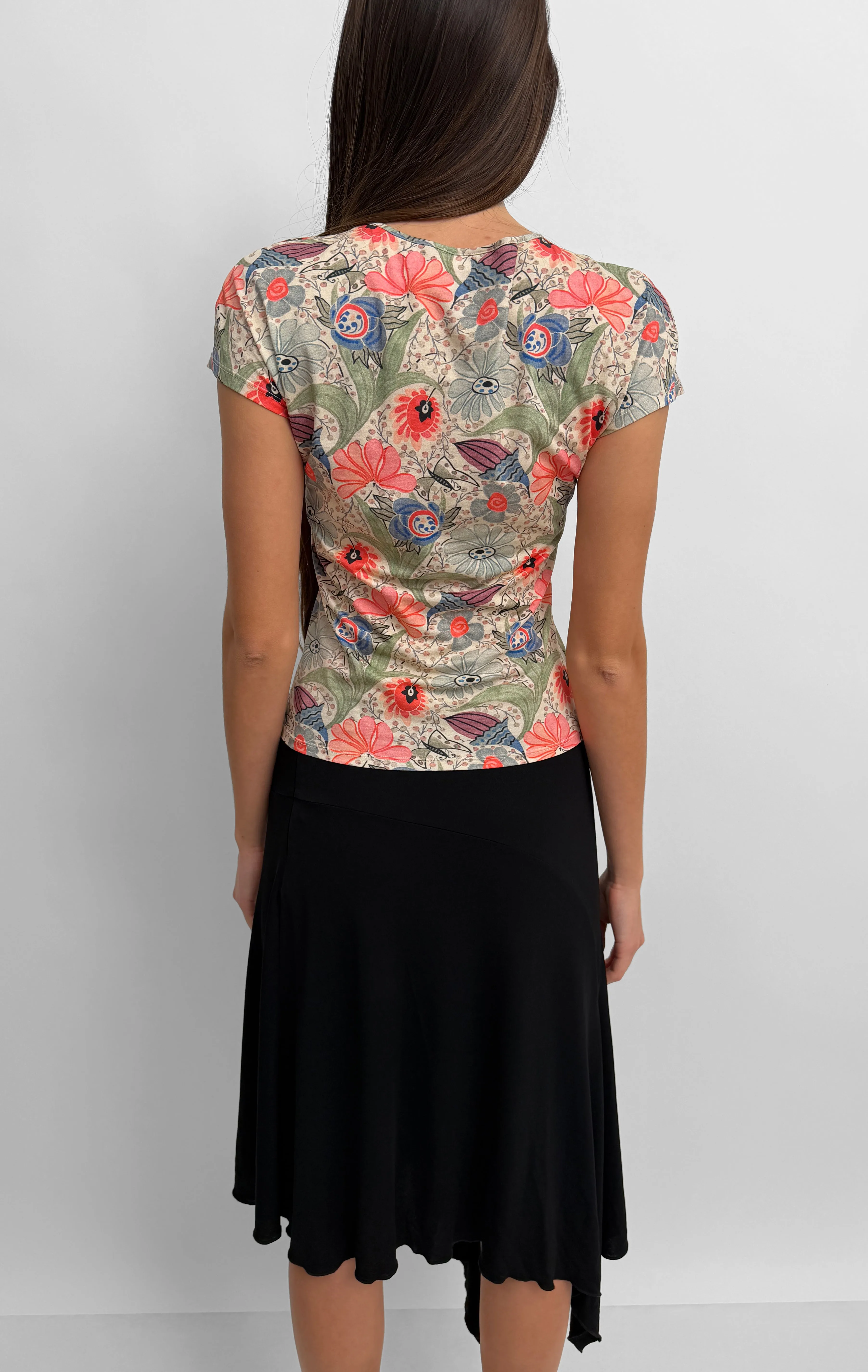 The Otta cap sleeve tricot top in Ducharne sold by Rodebjer product image thumbnail 3