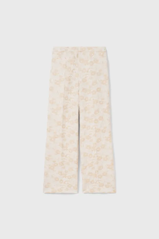 The Femi Summer Jacquard tailored pant made by Rodebjer