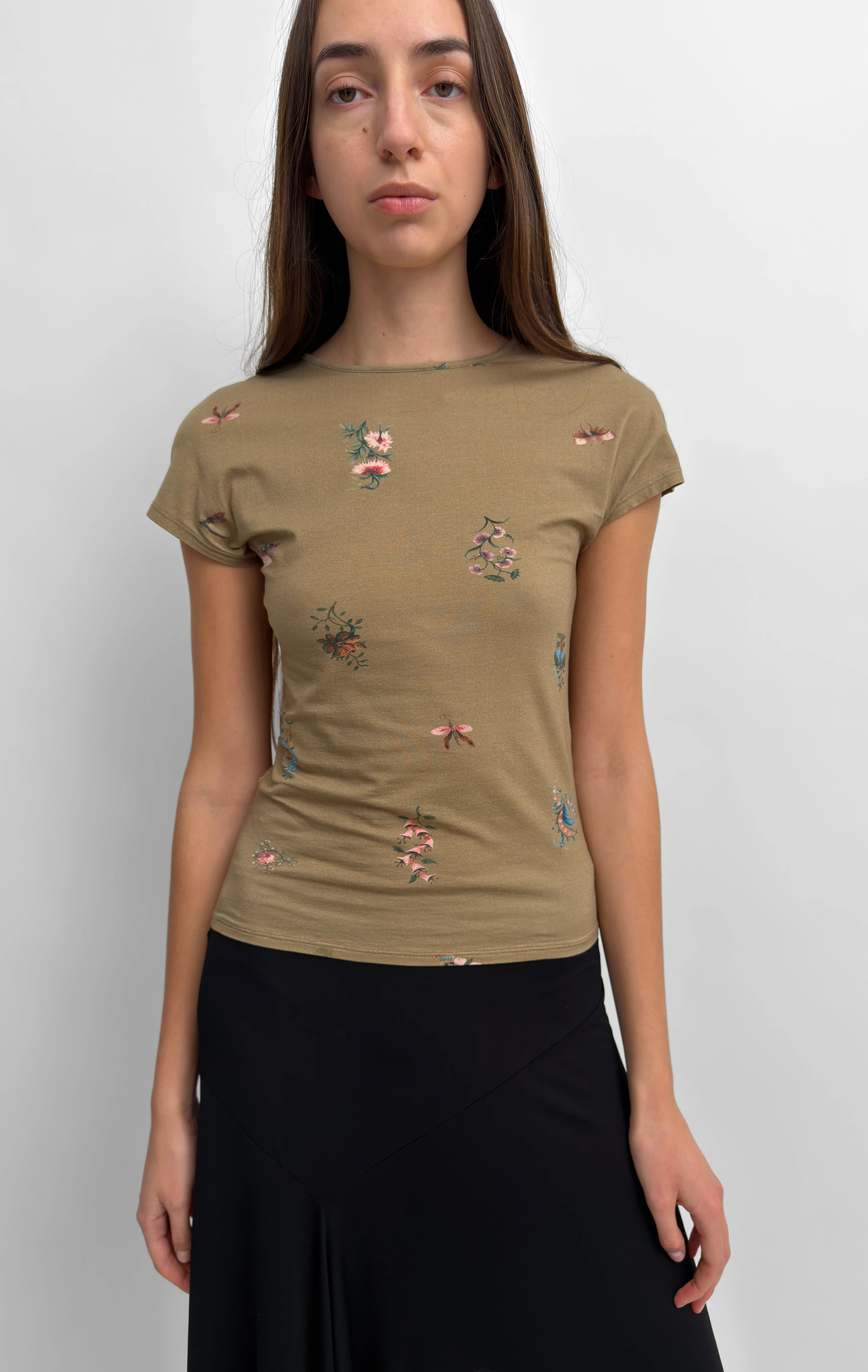 The Otta cap sleeve tricot top in Duchess sold by Rodebjer product image thumbnail 2