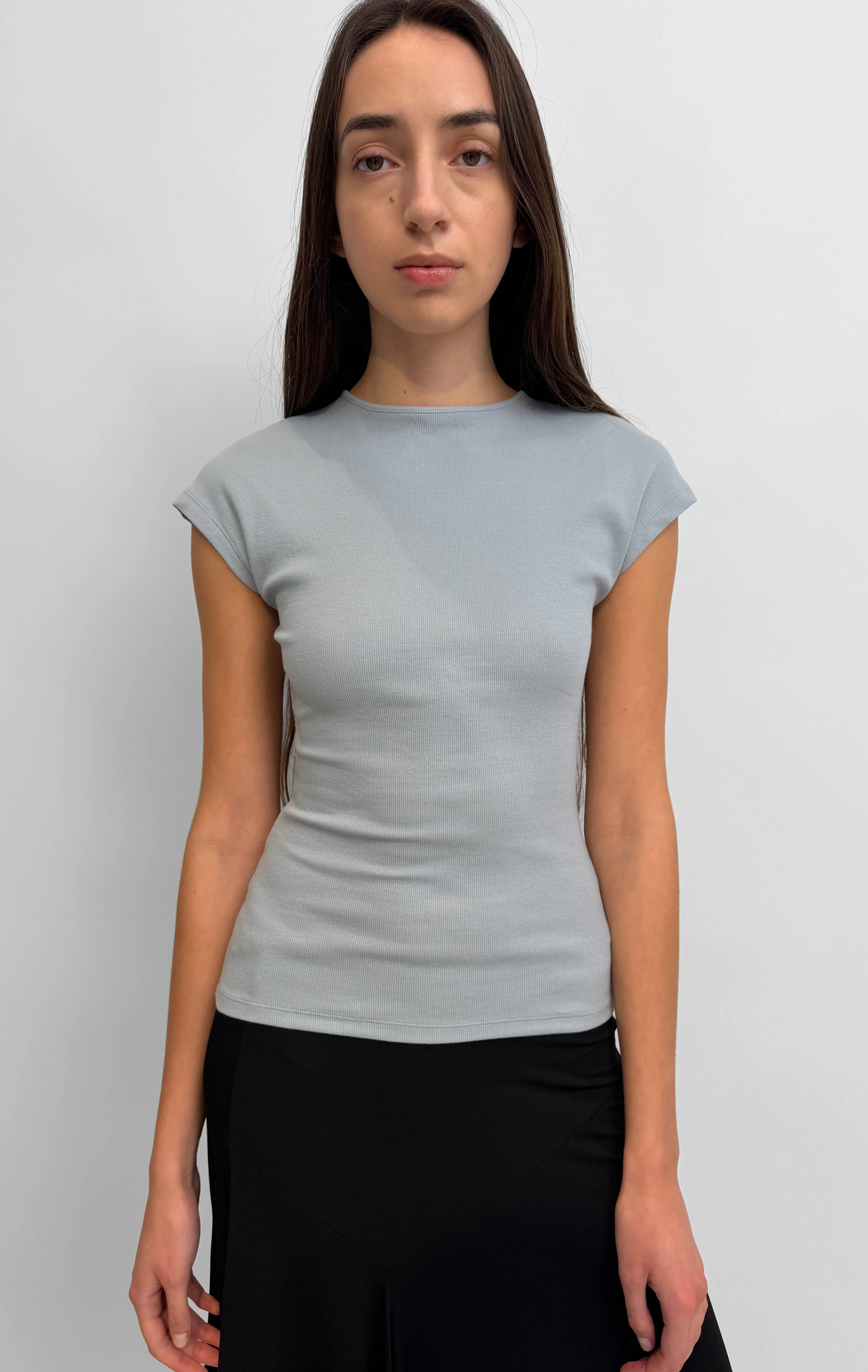 The Otta cap sleeve tricot top sold by Rodebjer product image thumbnail 4