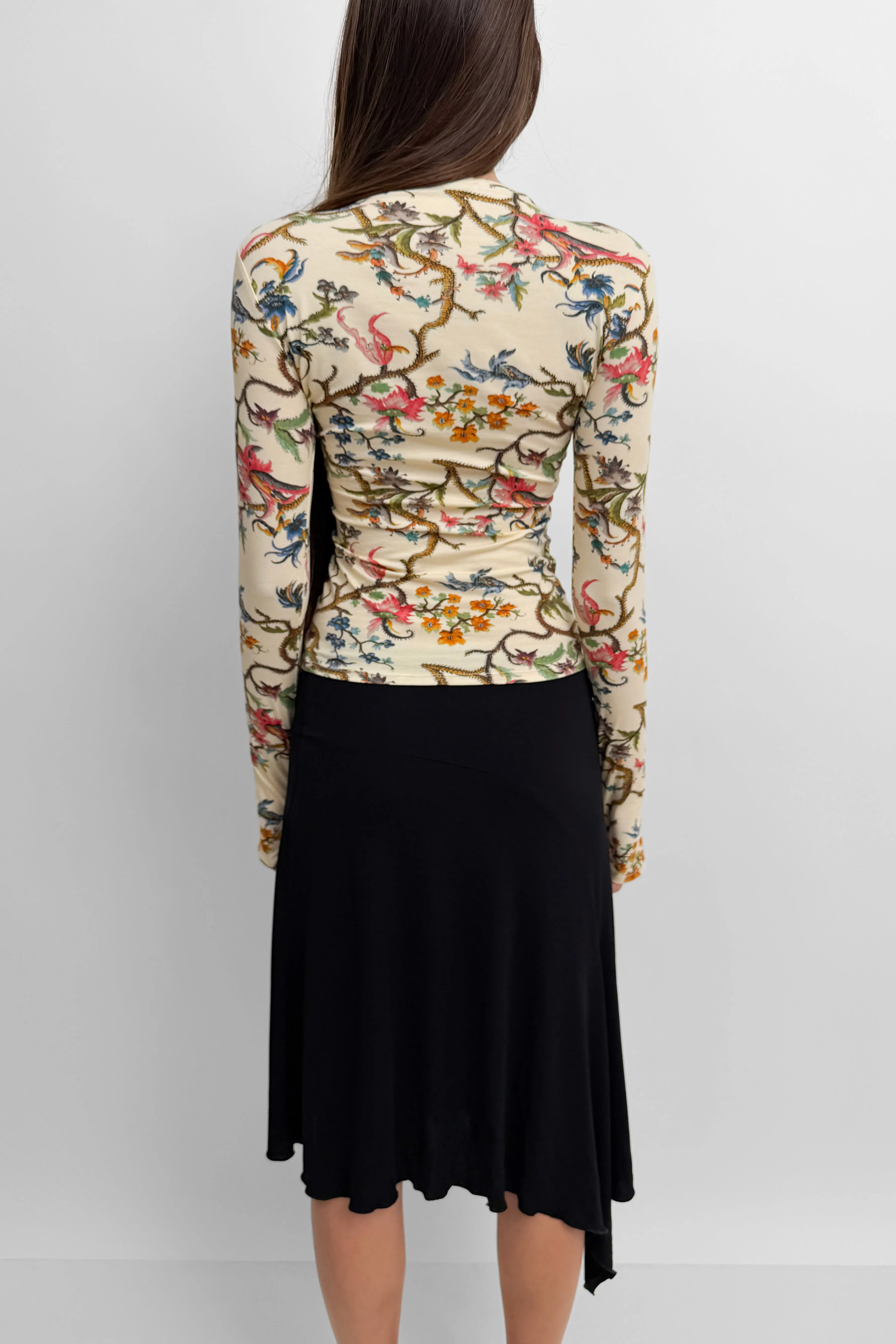 The Karlai long sleeve dance top in Trailing sold by Rodebjer product image thumbnail 3