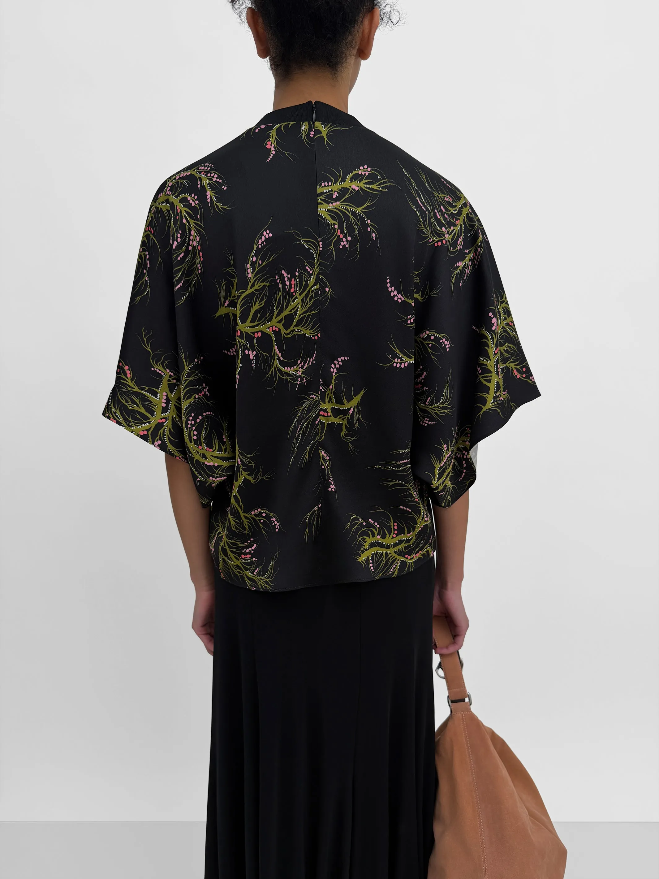 The Poppi top in Seaweed sold by Rodebjer product image thumbnail 3