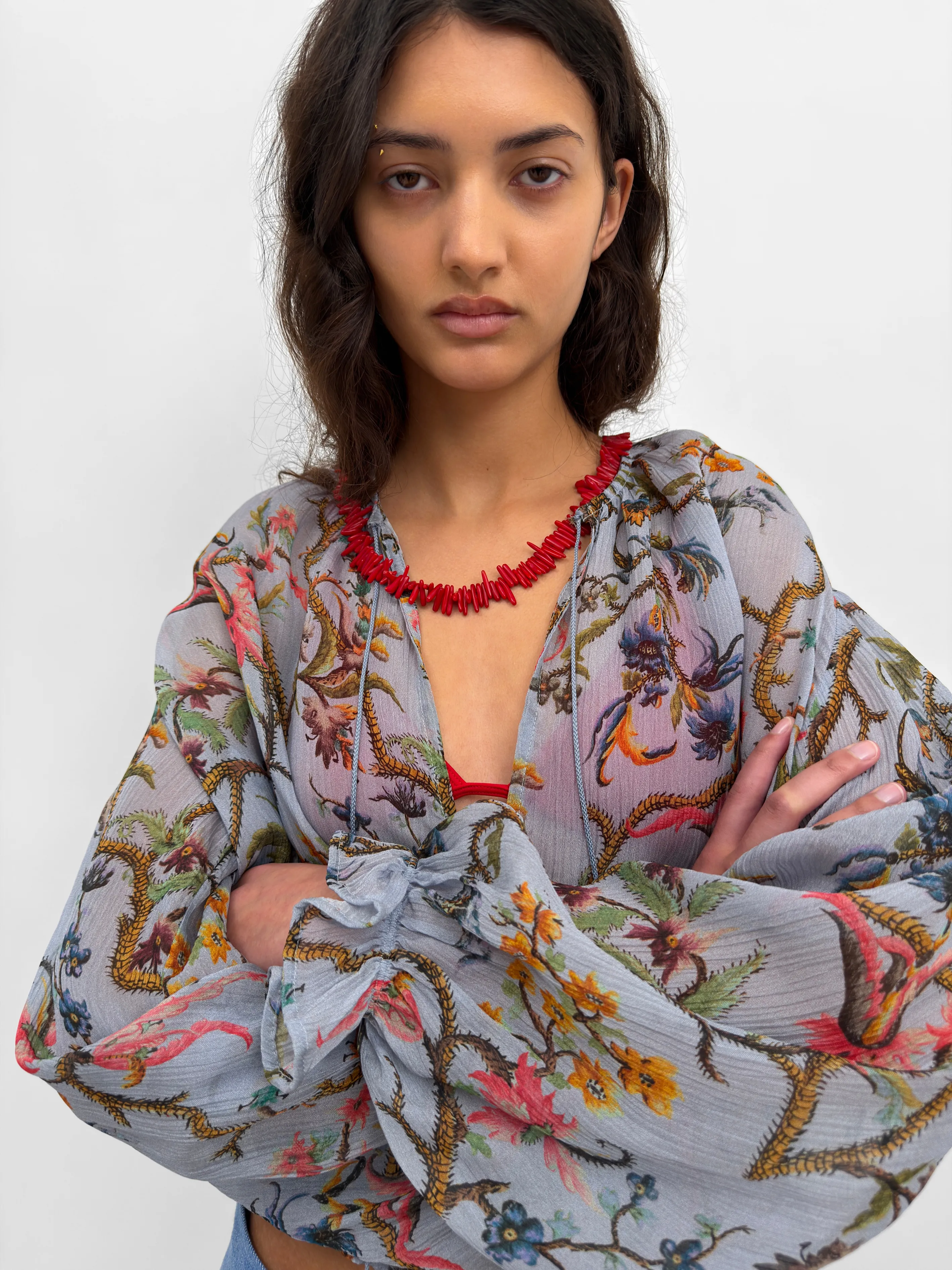 The Piper blouse in Trailing sold by Rodebjer product image thumbnail 2