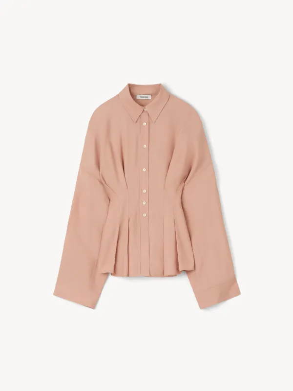 The Apollo cinched shirt made by Rodebjer