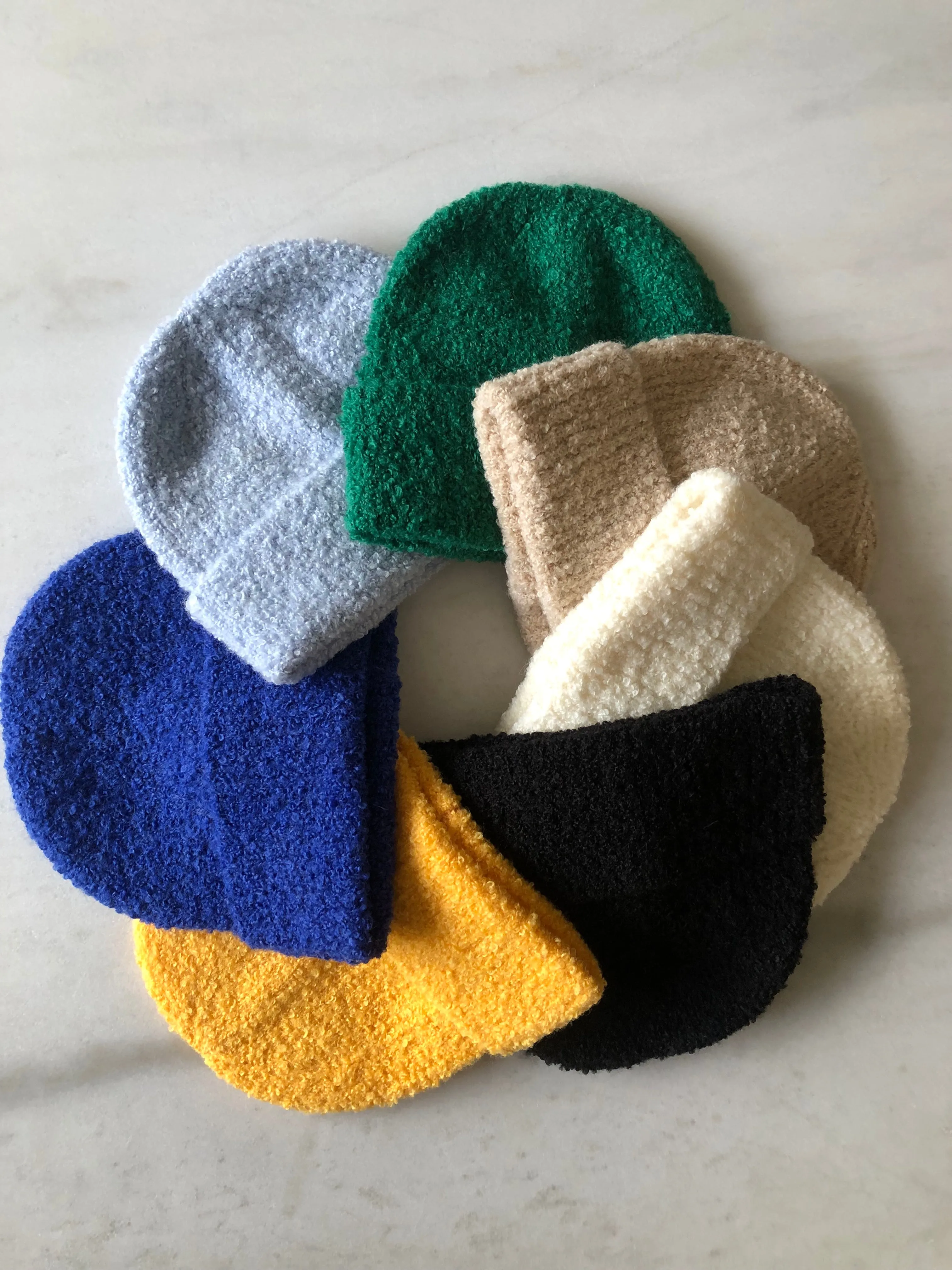 WOOL BOUCLE BEANIE sold by Billy Bamboo product image thumbnail 3
