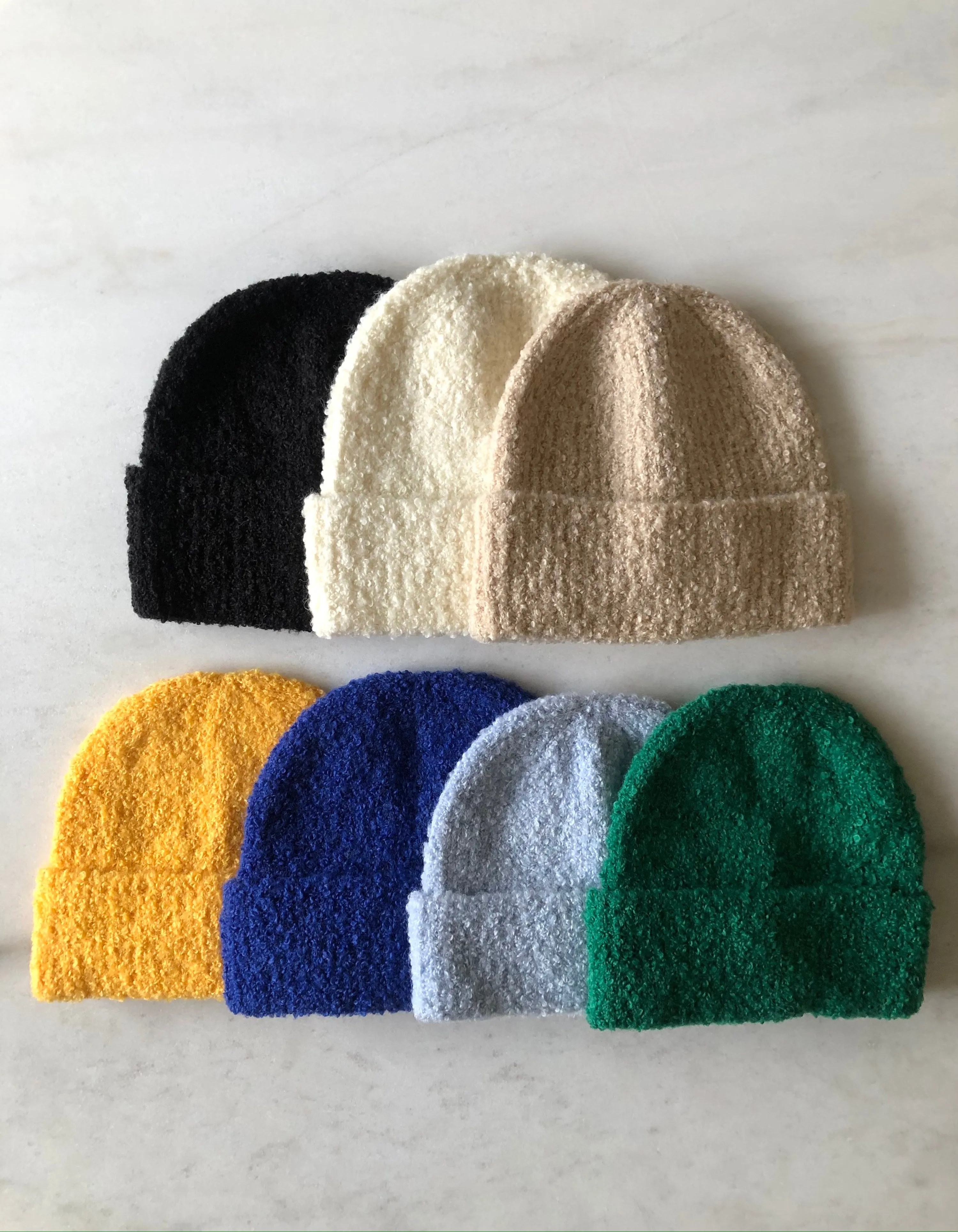 WOOL BOUCLE BEANIE sold by Billy Bamboo