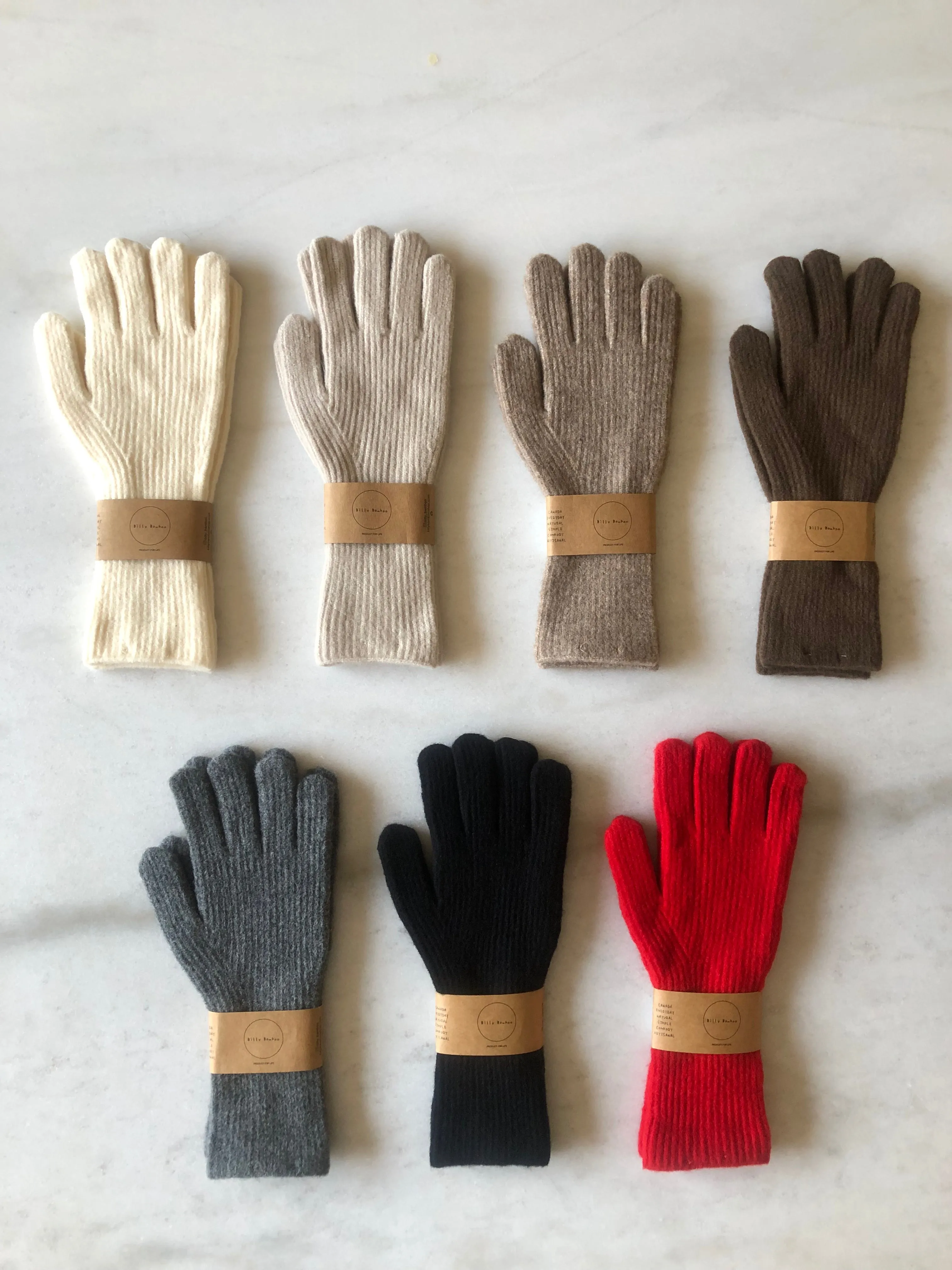 FUZZY WOOL TOUCH SCREEN GLOVES sold by Billy Bamboo