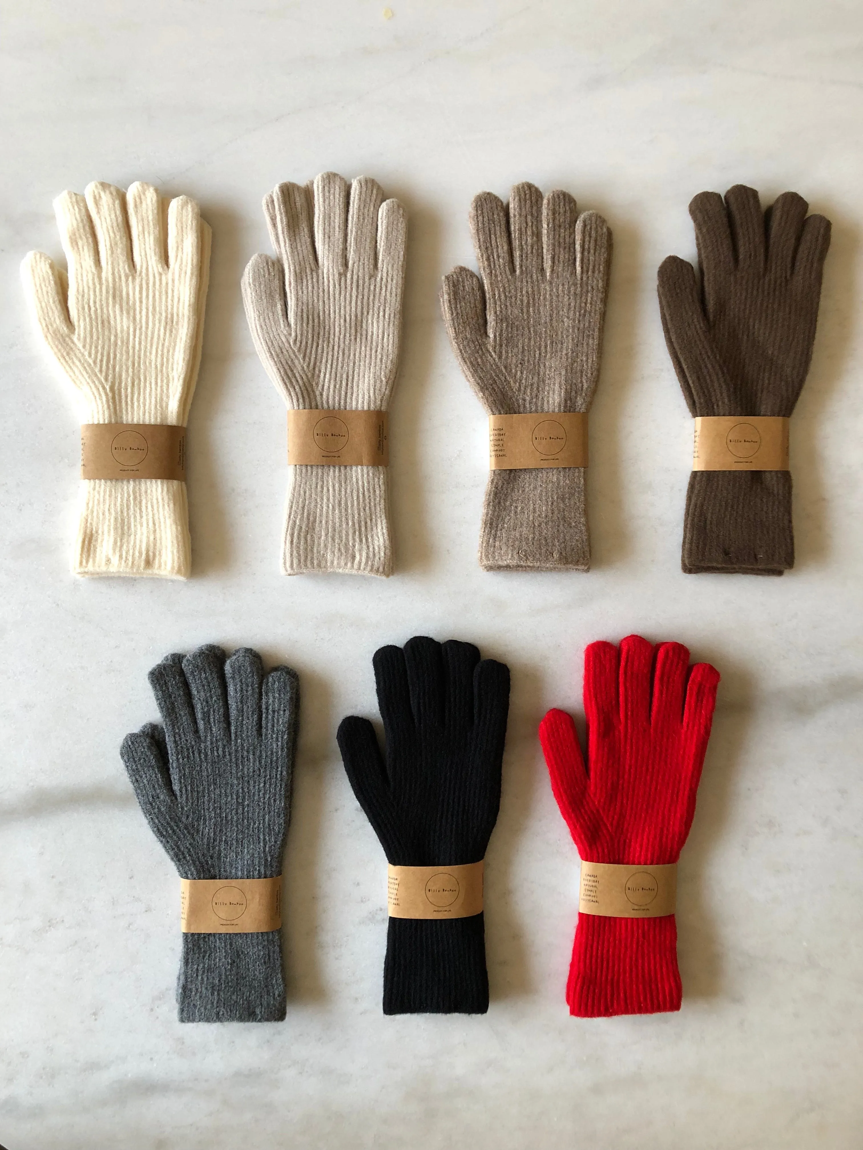 FUZZY WOOL TOUCH SCREEN GLOVES sold by Billy Bamboo product image thumbnail 2