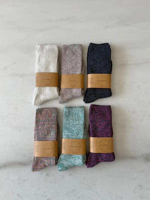 SPECKLE COTTON SOCKS sold by Billy Bamboo