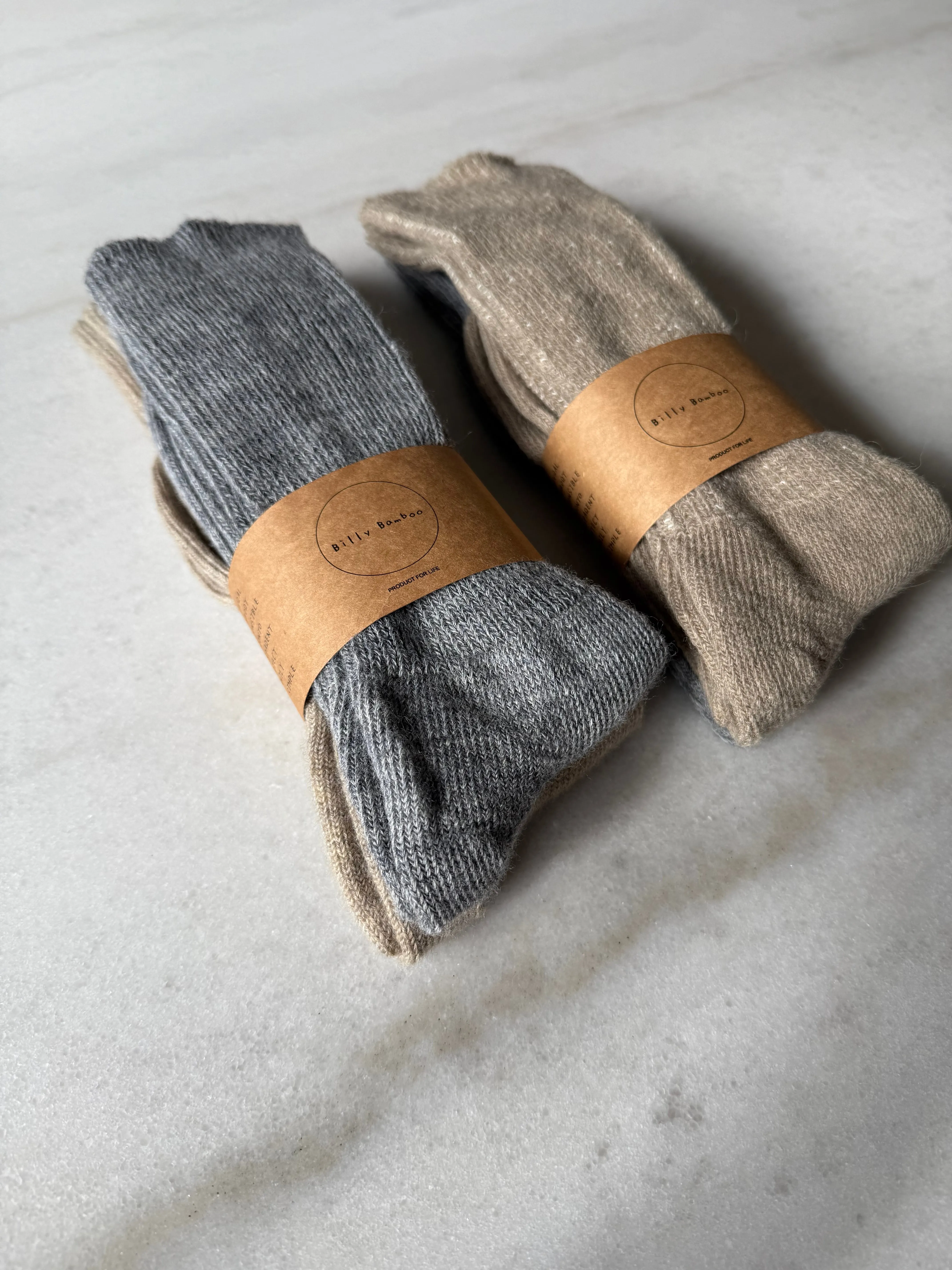 MENS CANADA WOOL BOOT SOCK - Pack of 2 sold by Billy Bamboo product image thumbnail 2