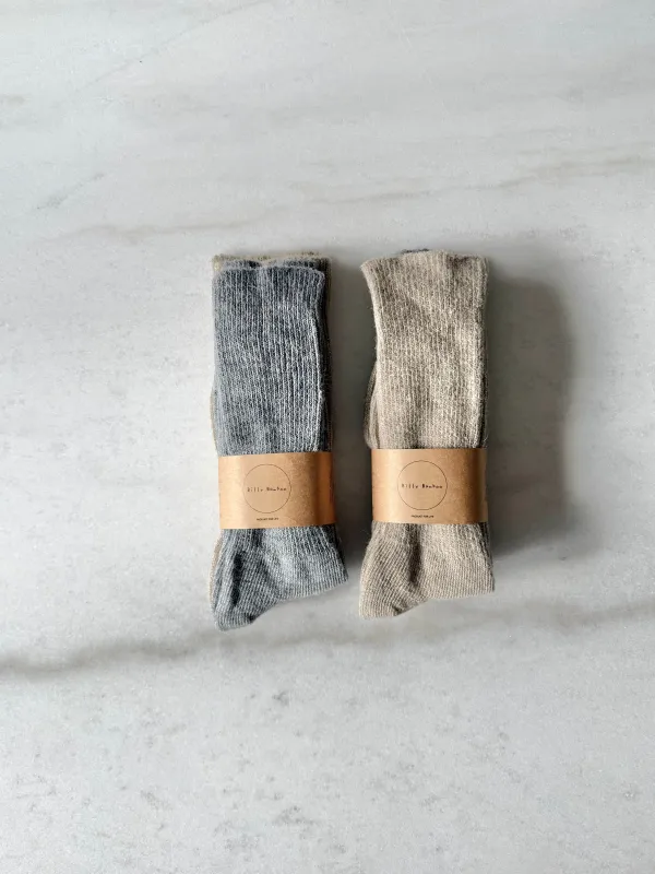 MENS CANADA WOOL BOOT SOCK - Pack of 2 sold by Billy Bamboo