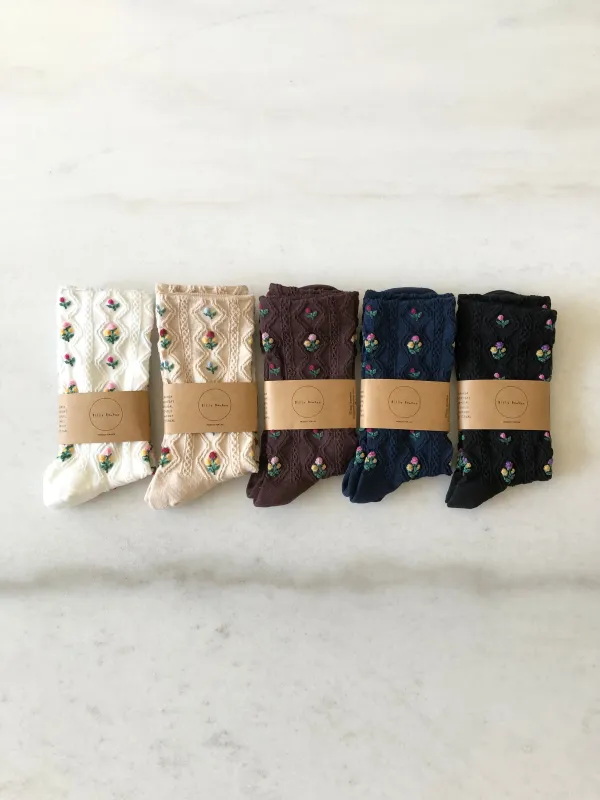 ROSE GARDEN SOCKS sold by Billy Bamboo