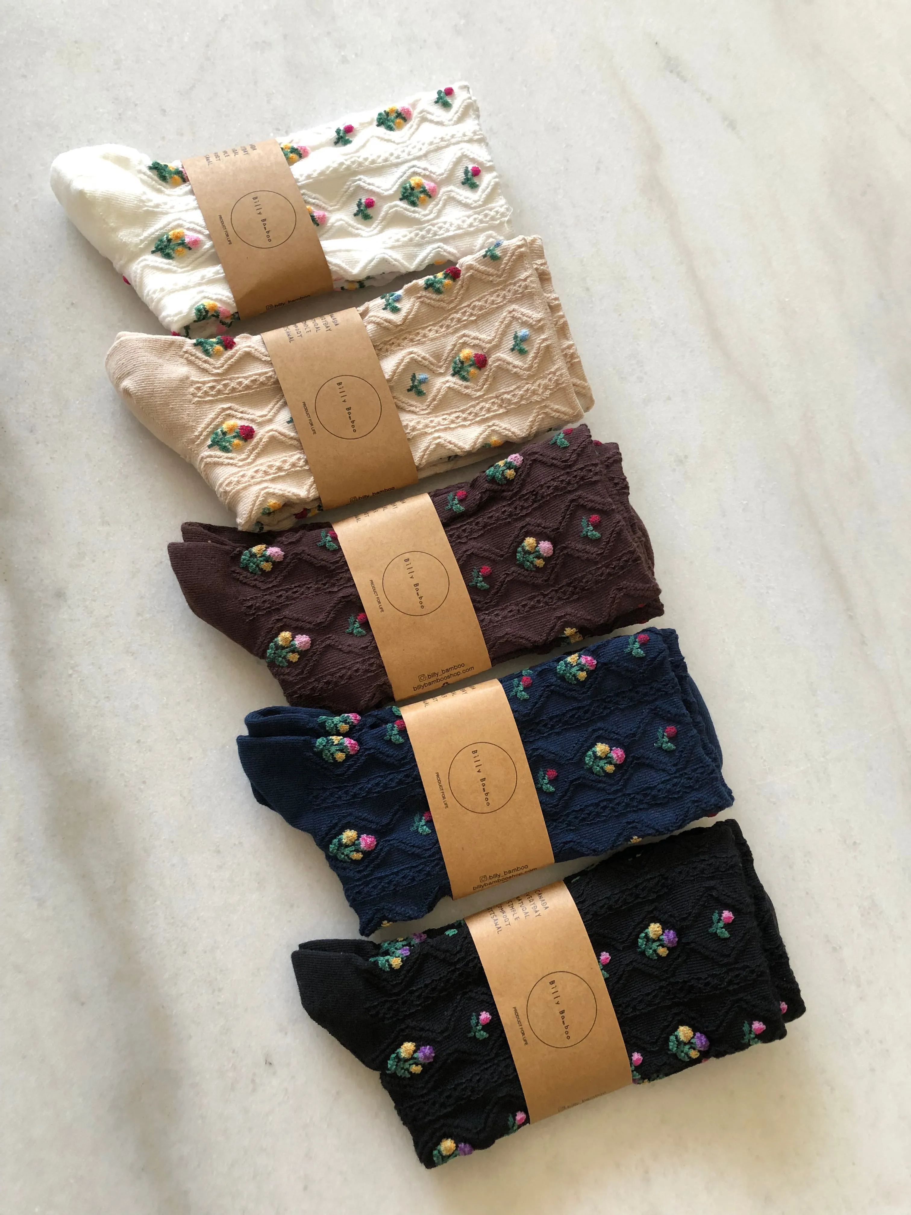 ROSE GARDEN SOCKS sold by Billy Bamboo product image thumbnail 3