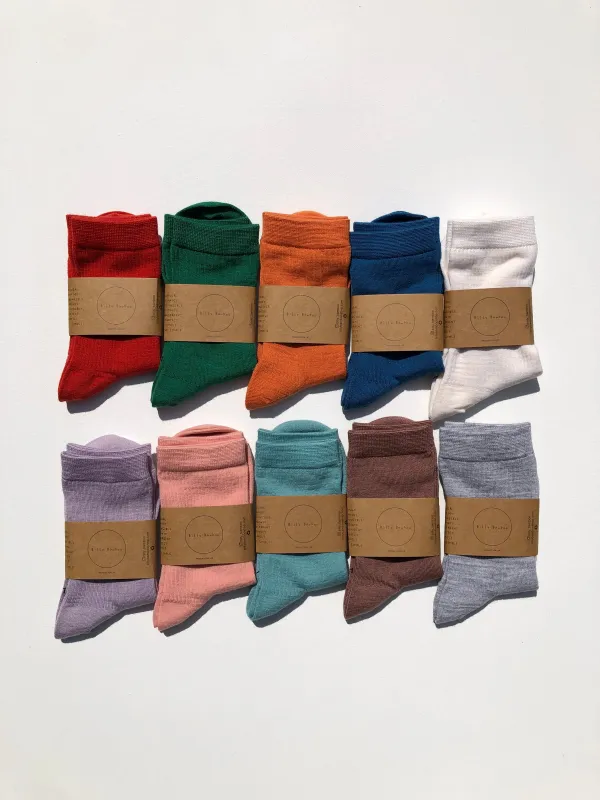 MERINO SMART SOCKS - pastel sold by Billy Bamboo